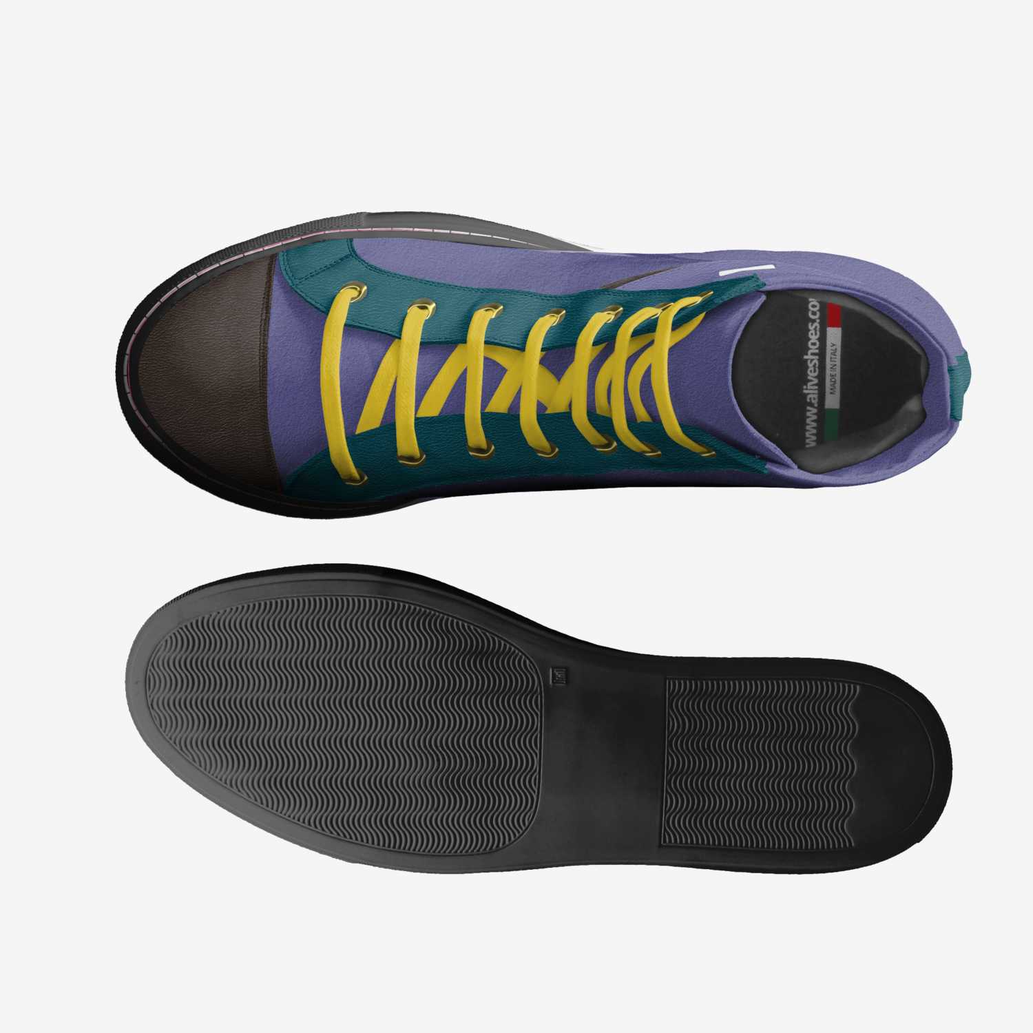 Clerk custom made classic skaters Clerk artisan made in Italy shoes by Johnny Deklerk