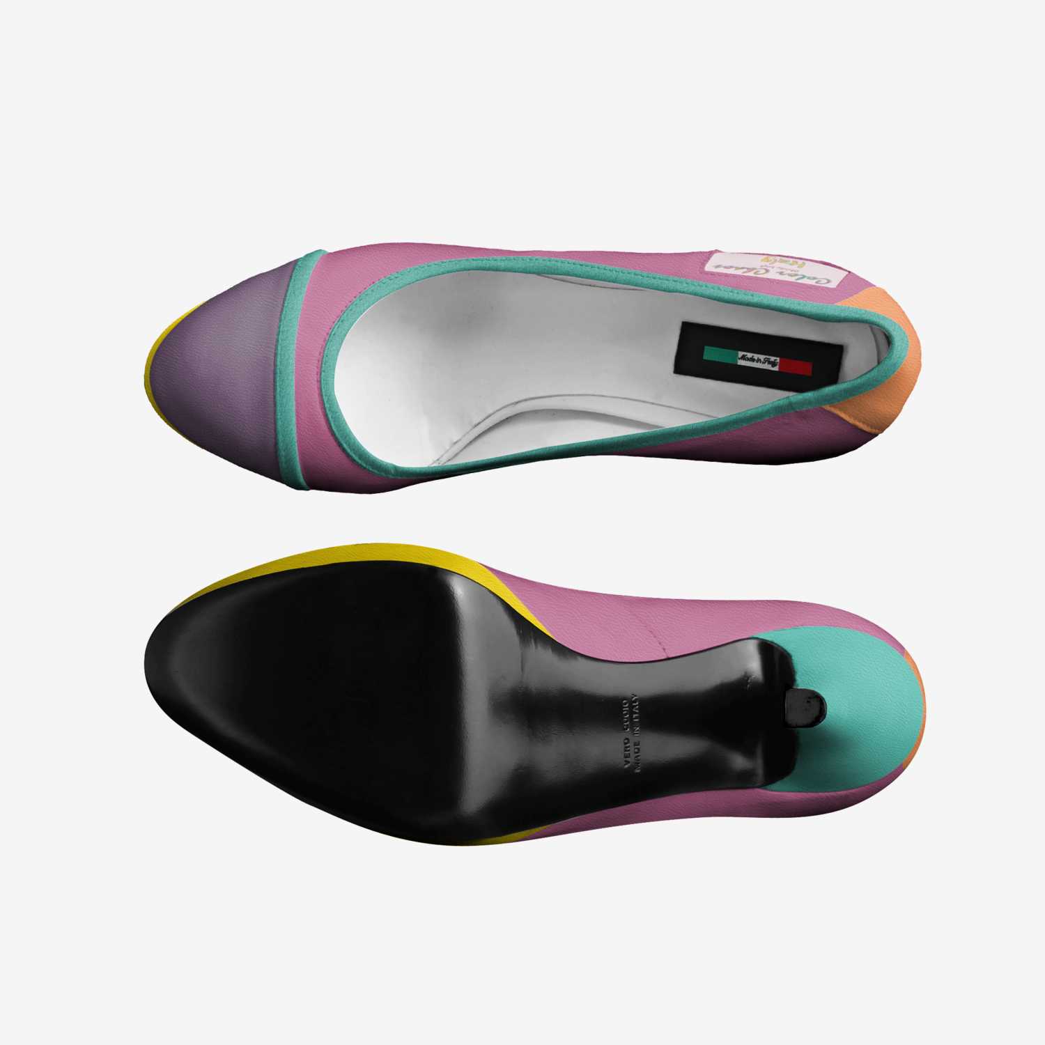 Color Chaos artisan made in Italy shoes by Christy Leigh