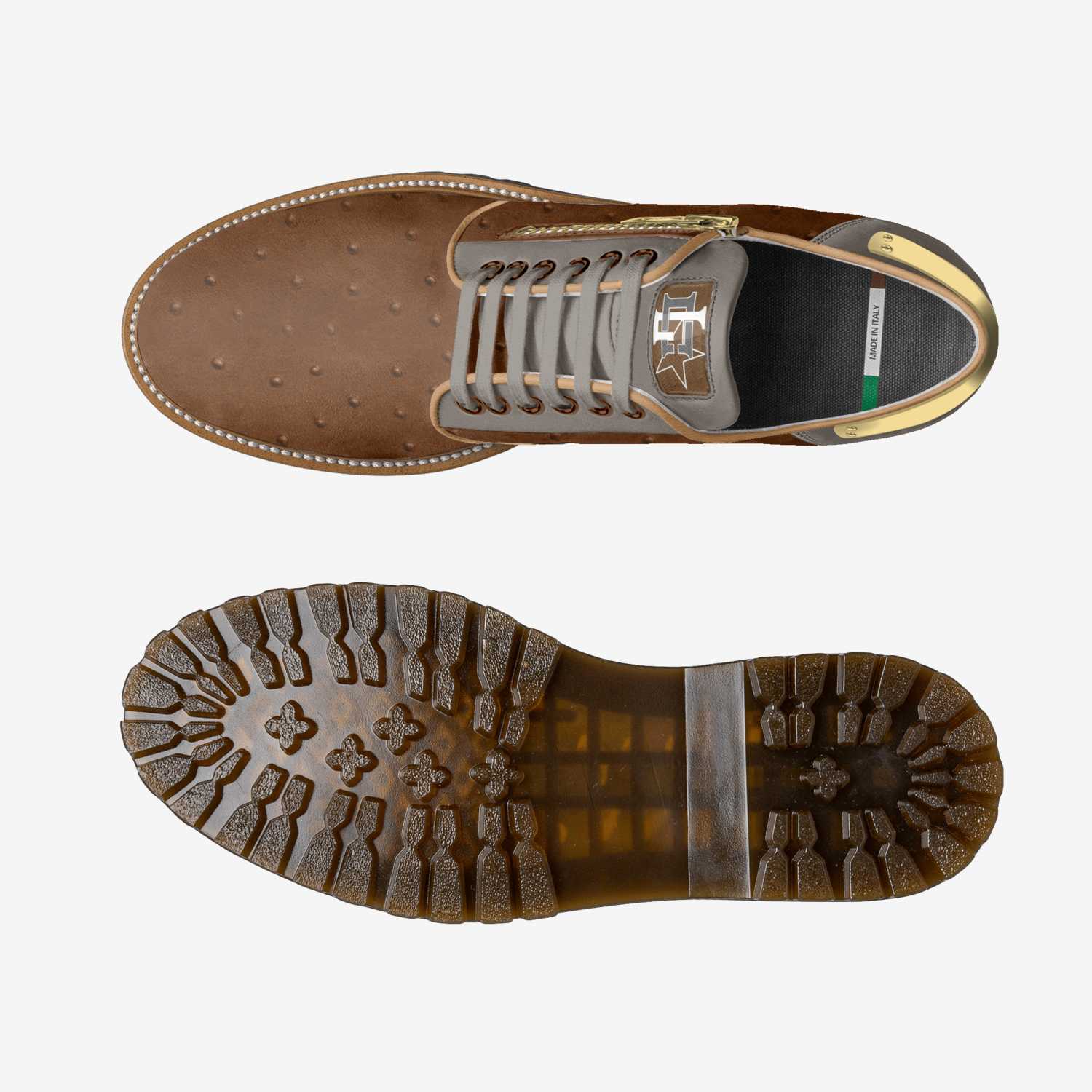 Concrete Lion custom made classic skaters Concrete Lion artisan made in Italy shoes by Rodney R.
