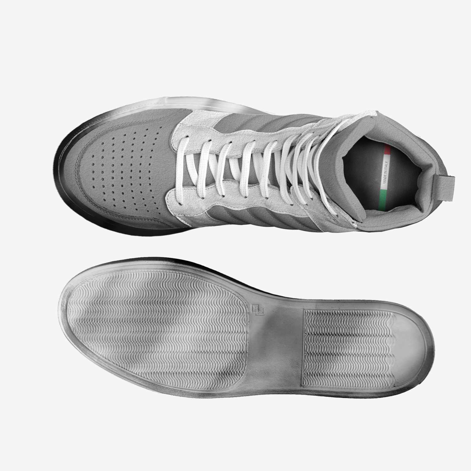 Concrete White SJ1 artisan made in Italy shoes by Being Great Every Day