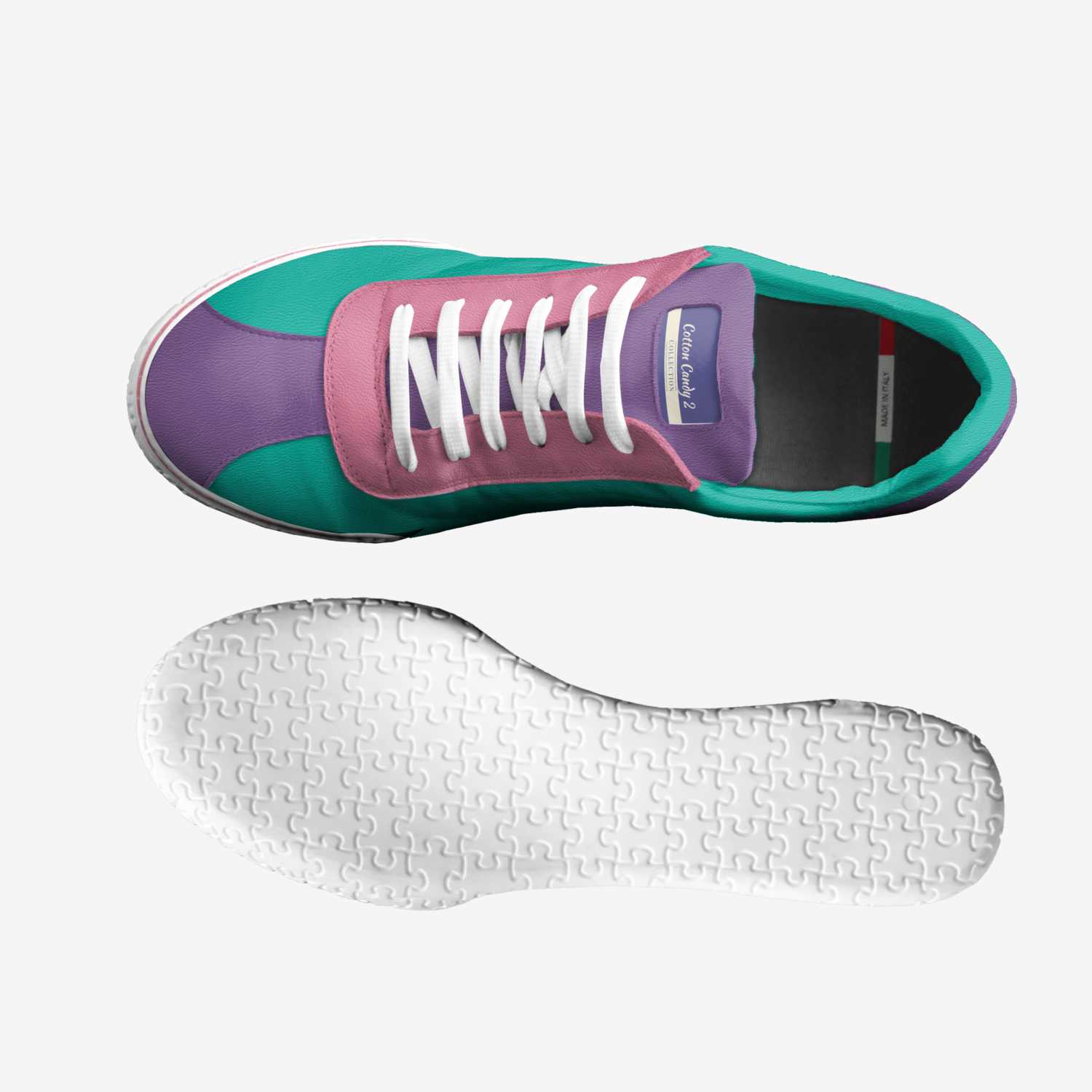 Cotton Candy 2 artisan made in Italy shoes by Lamar Copeland