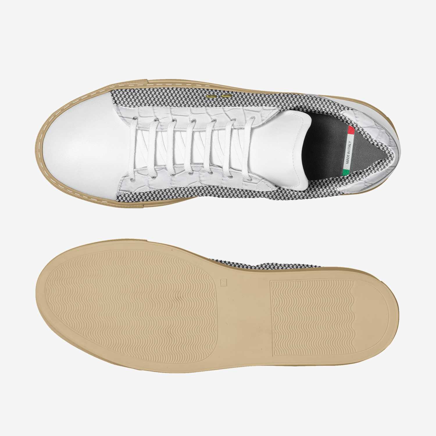 Louver (White) artisan made in Italy shoes by Nwani Izu