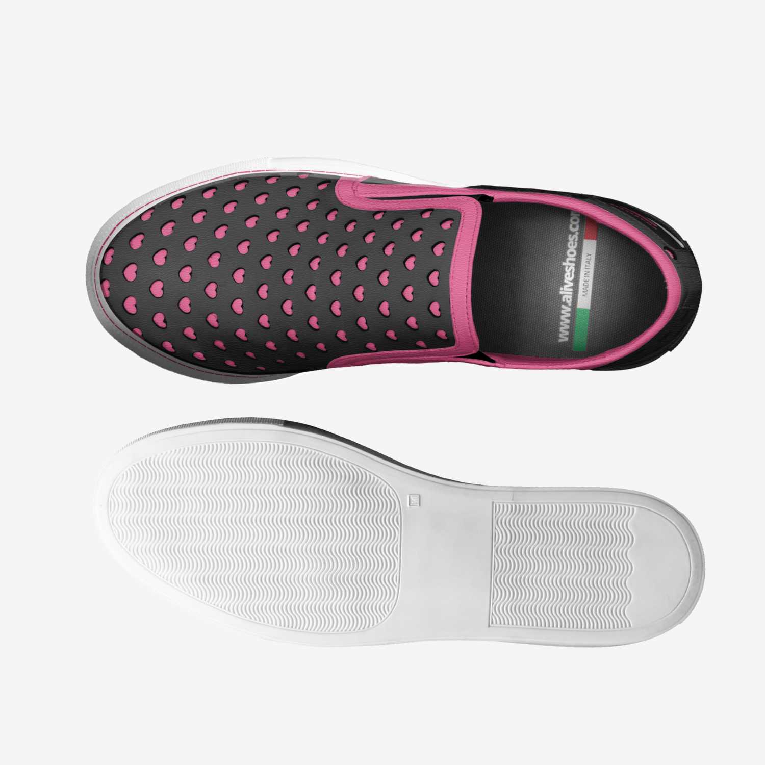 CRAZYLOVE custom made classic skaters CRAZYLOVE artisan made in Italy shoes by Ayesha Hassaum