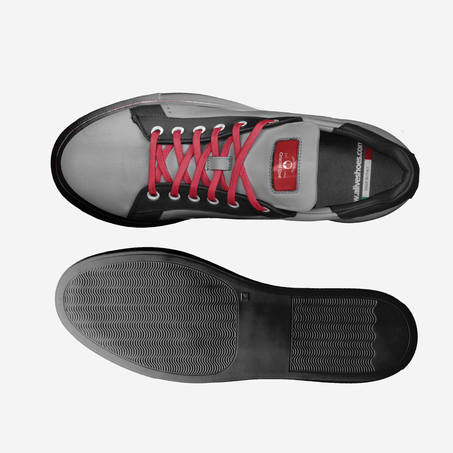 Crucial Que custom made classic skaters Crucial Que artisan made in Italy shoes by Quadrel