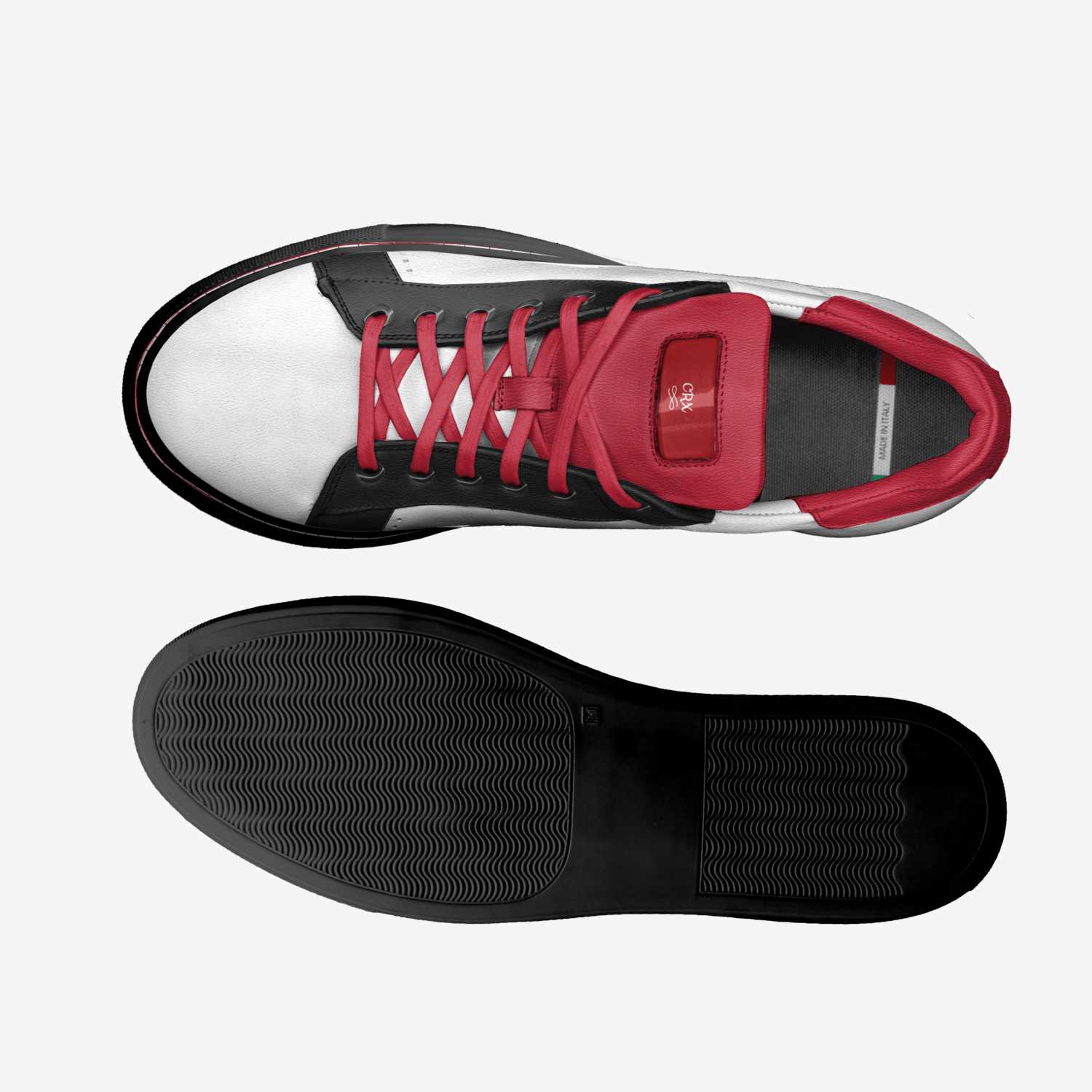 CRX custom made classic skaters CRX artisan made in Italy shoes by Michael Croxton