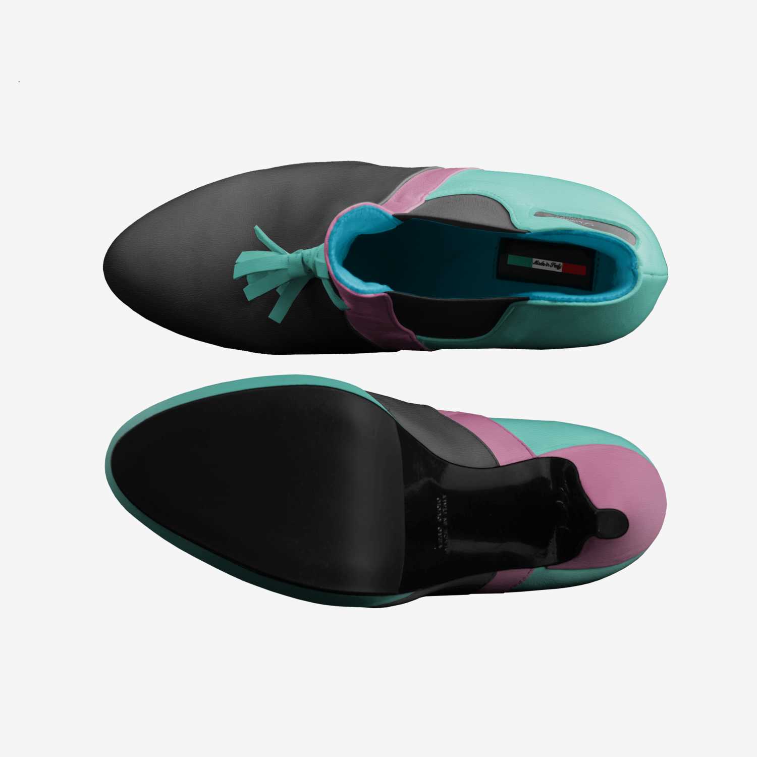 Damaz'je custom made classic skaters Damaz'je artisan made in Italy shoes by Dwayne Northern