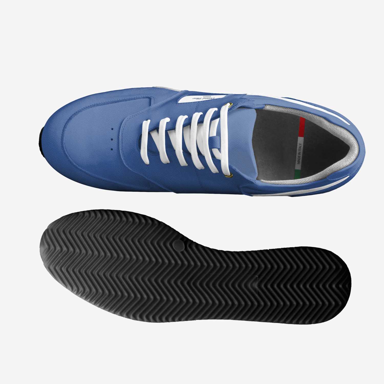 Daniel Blue custom made classic skaters Daniel Blue artisan made in Italy shoes by Bls Footwear