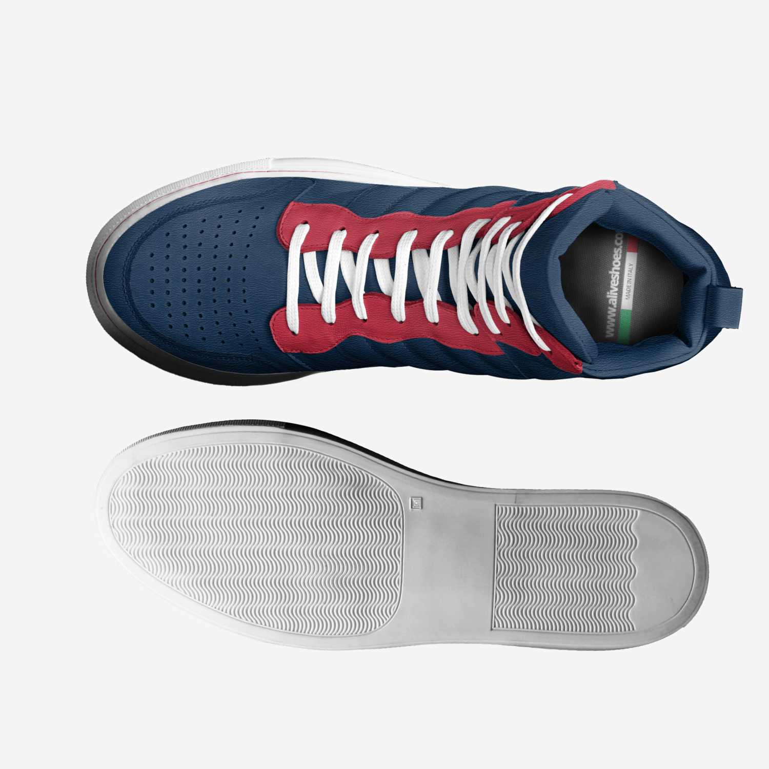 DC Flights (Away) custom made classic skaters DC Flights (Away) artisan made in Italy shoes by Roger Burley