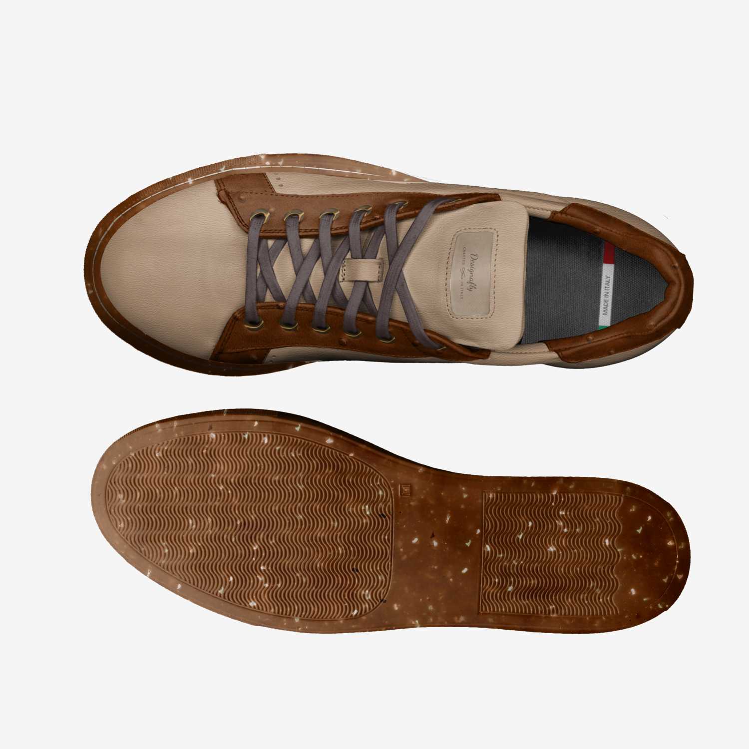 Designafly custom made classic skaters Designafly artisan made in Italy shoes by Reynaldo Torres