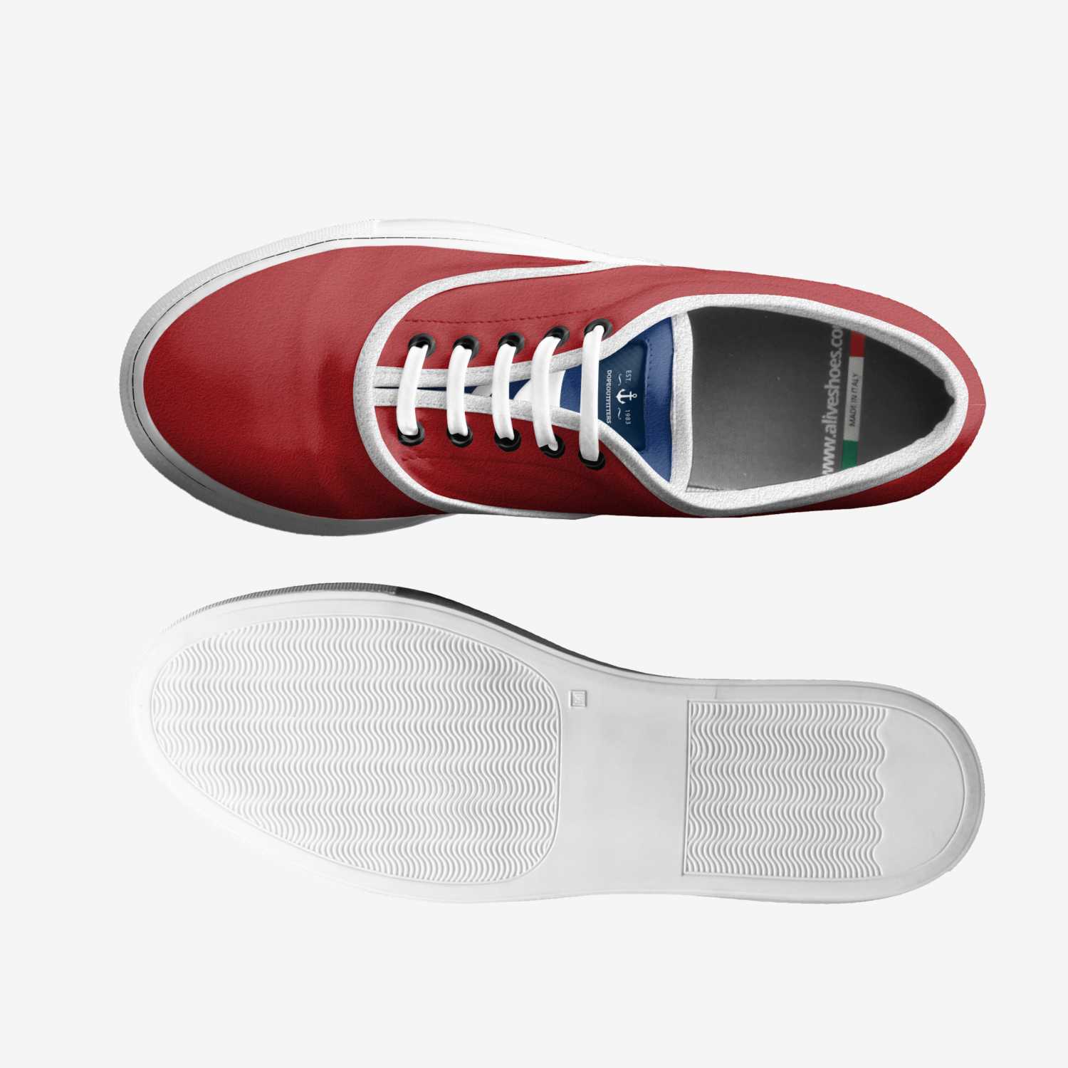 DopeOutfitters custom made classic skaters DopeOutfitters artisan made in Italy shoes by Joey Fresch