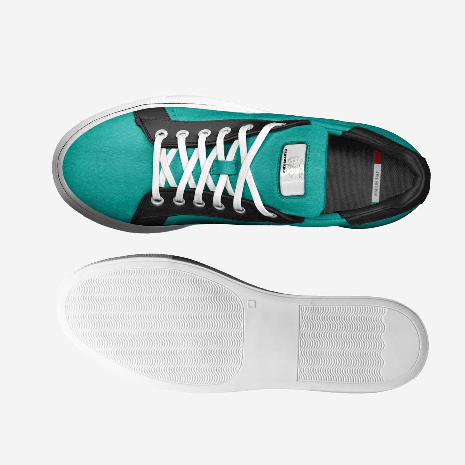 Dratus-Kikz custom made classic skaters Dratus-Kikz artisan made in Italy shoes by Jeffery Celestin