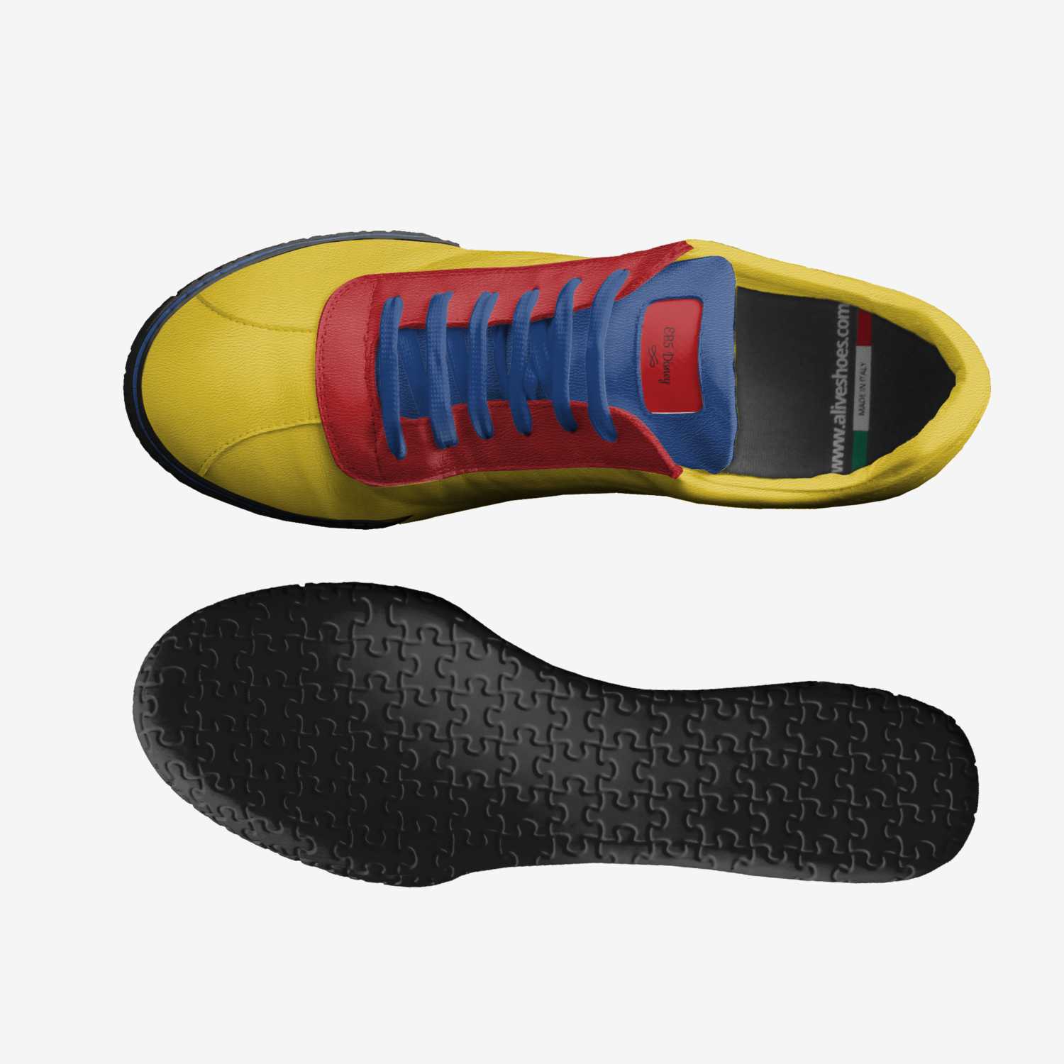 EB custom made classic skaters EB artisan made in Italy shoes by Eddie Fortson