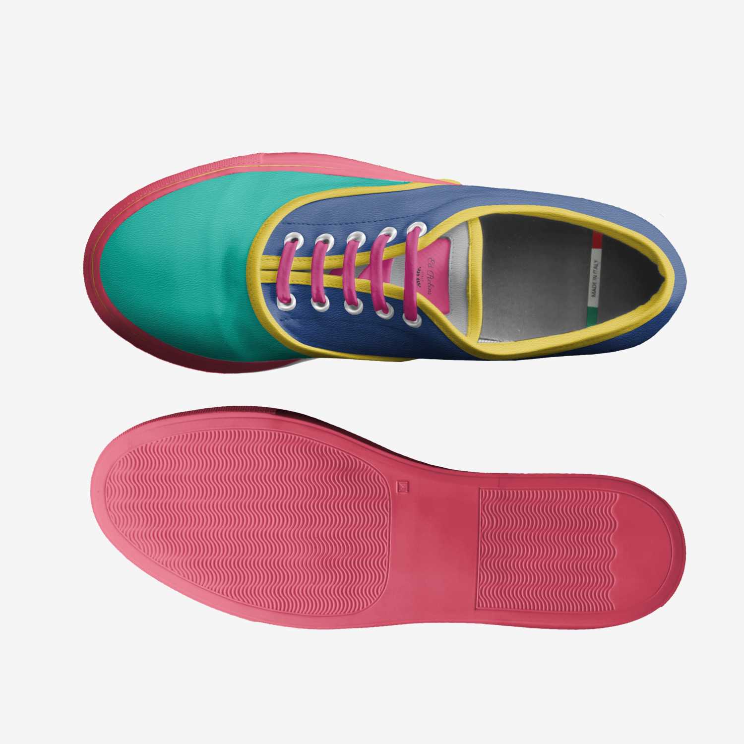 Ed Robins custom made classic skaters Ed Robins artisan made in Italy shoes by Ed Robins