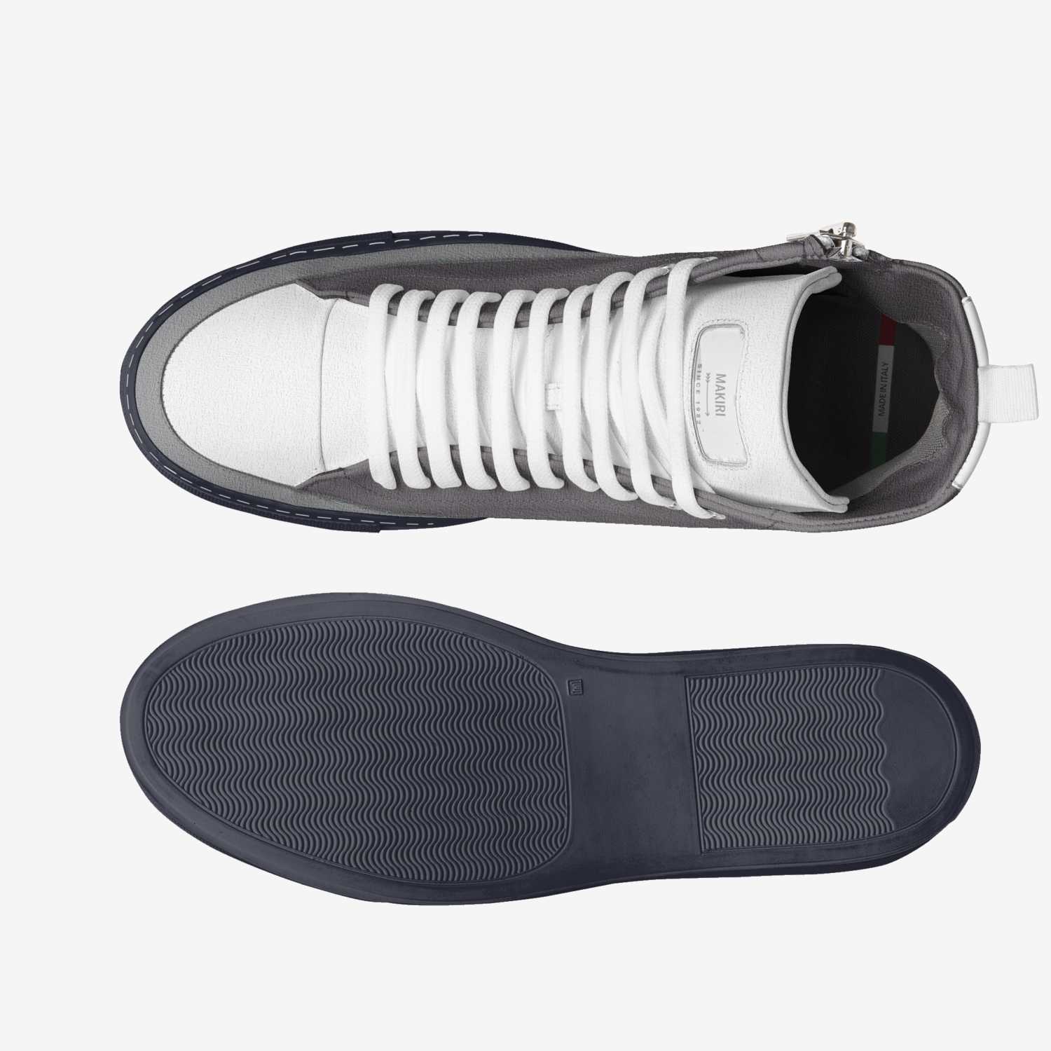 Eight10 custom made classic skaters Eight10 artisan made in Italy shoes by Makiri Duckett