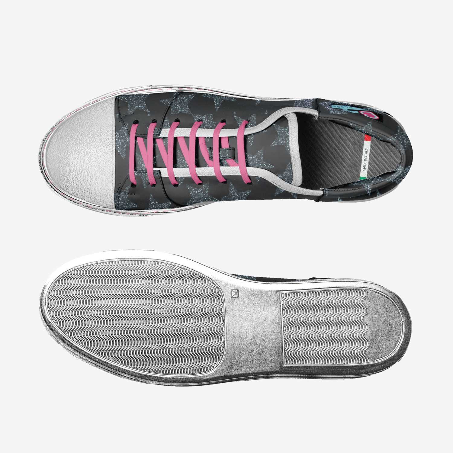ElectroMagnetic custom made classic skaters ElectroMagnetic artisan made in Italy shoes by Bliss Girl