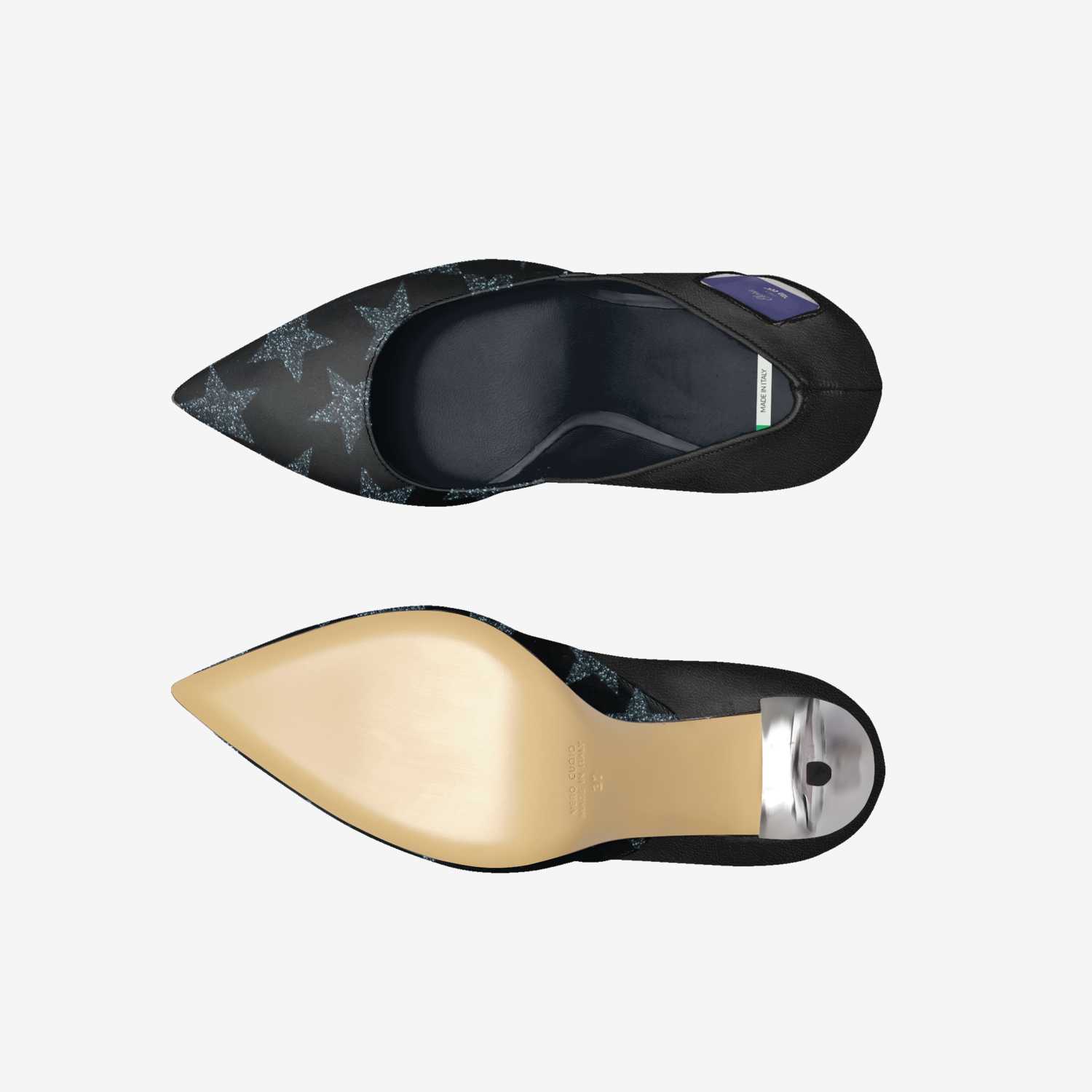 Elvira custom made classic skaters Elvira artisan made in Italy shoes by Gary Edward Allen
