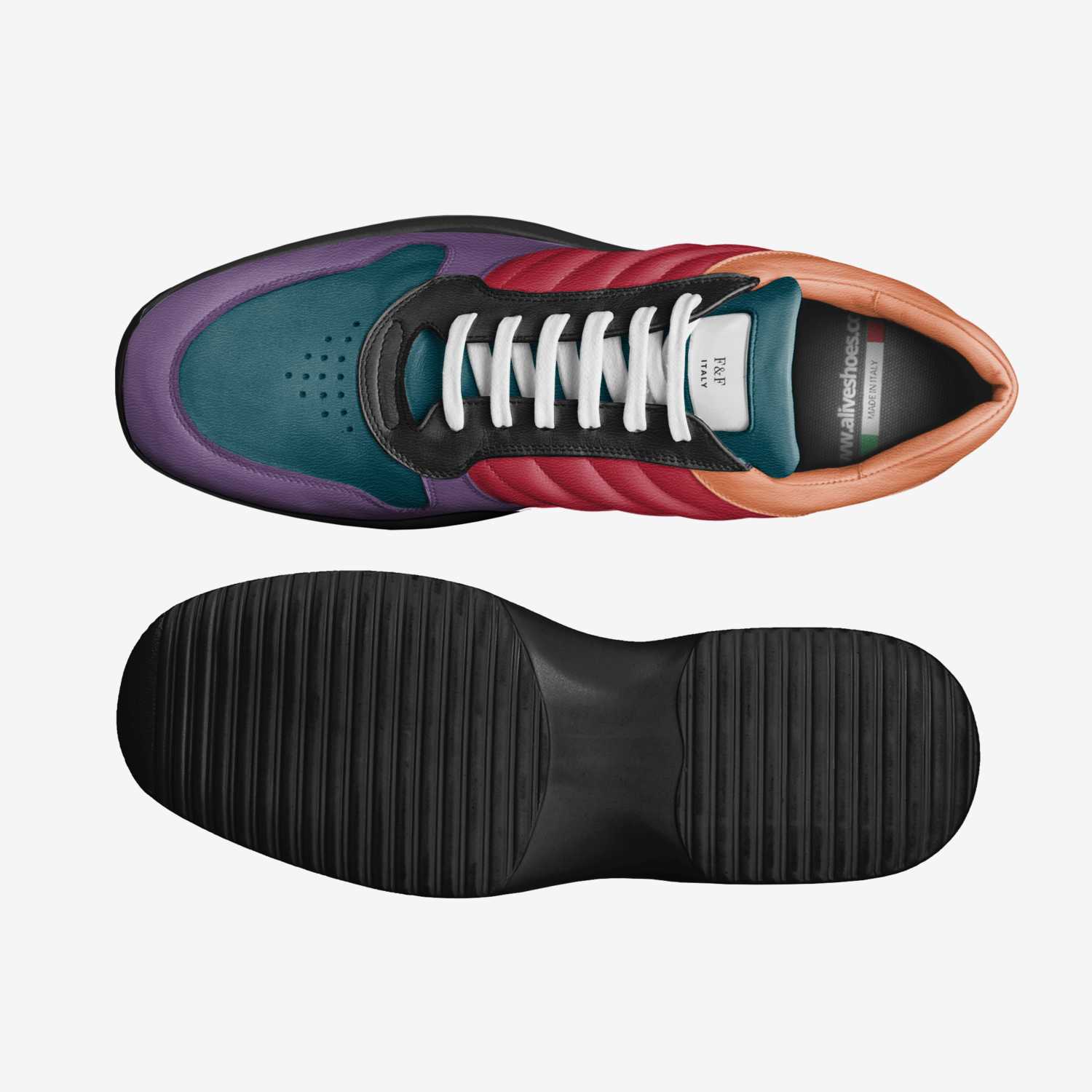 F&F custom made classic skaters F&F artisan made in Italy shoes by Leroy Spencer