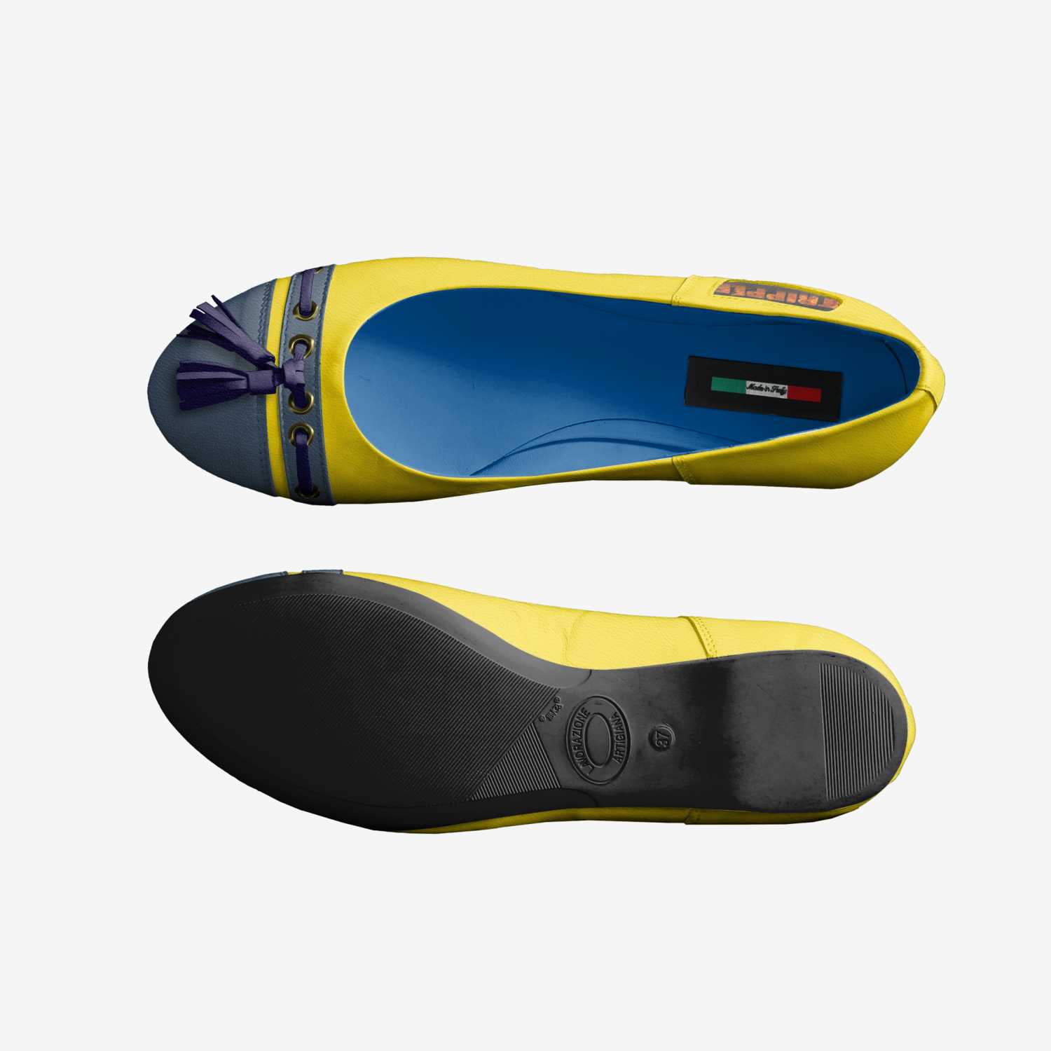 Flats artisan made in Italy shoes by Rachel Ekinde