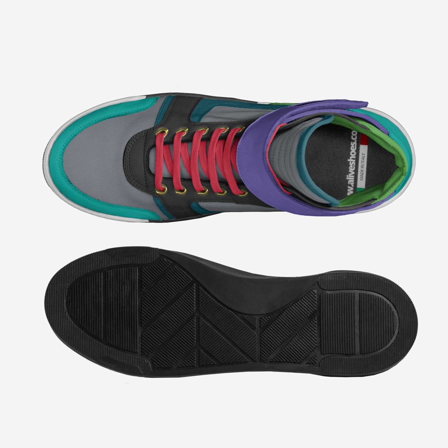 FORTNITE custom made classic skaters FORTNITE artisan made in Italy shoes by Tyler