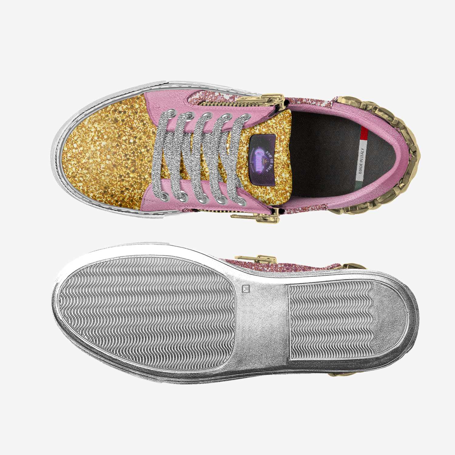Galactic Starfire custom made classic skaters Galactic Starfire artisan made in Italy shoes by Joseph vancaeneghem