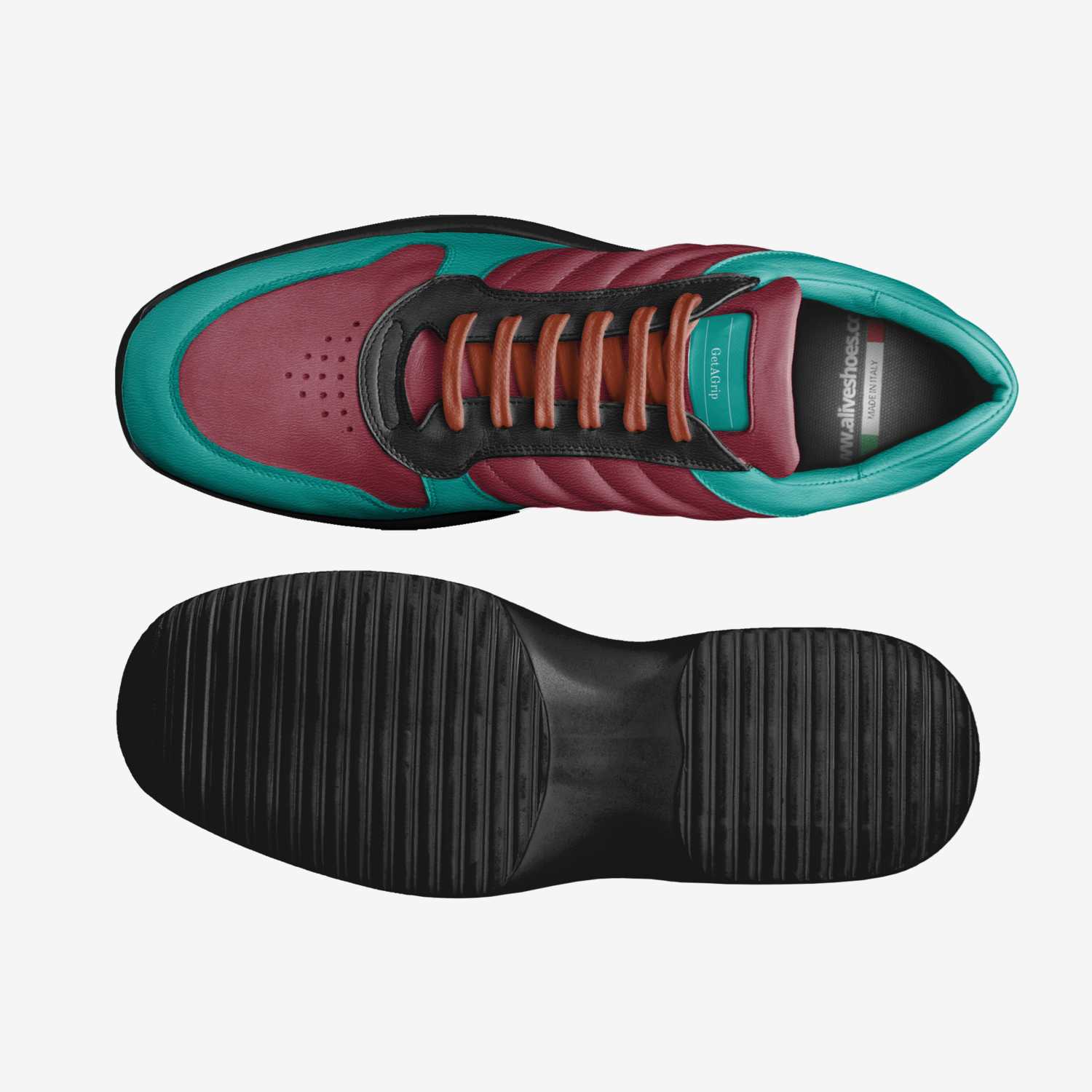 GetAGrip custom made classic skaters GetAGrip artisan made in Italy shoes by Roscoe Harris