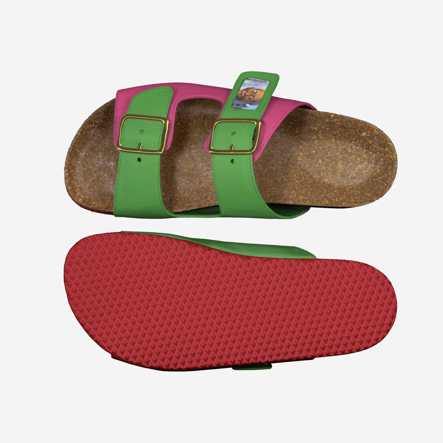 Ghandi flips artisan made in Italy shoes by Damian Svihura