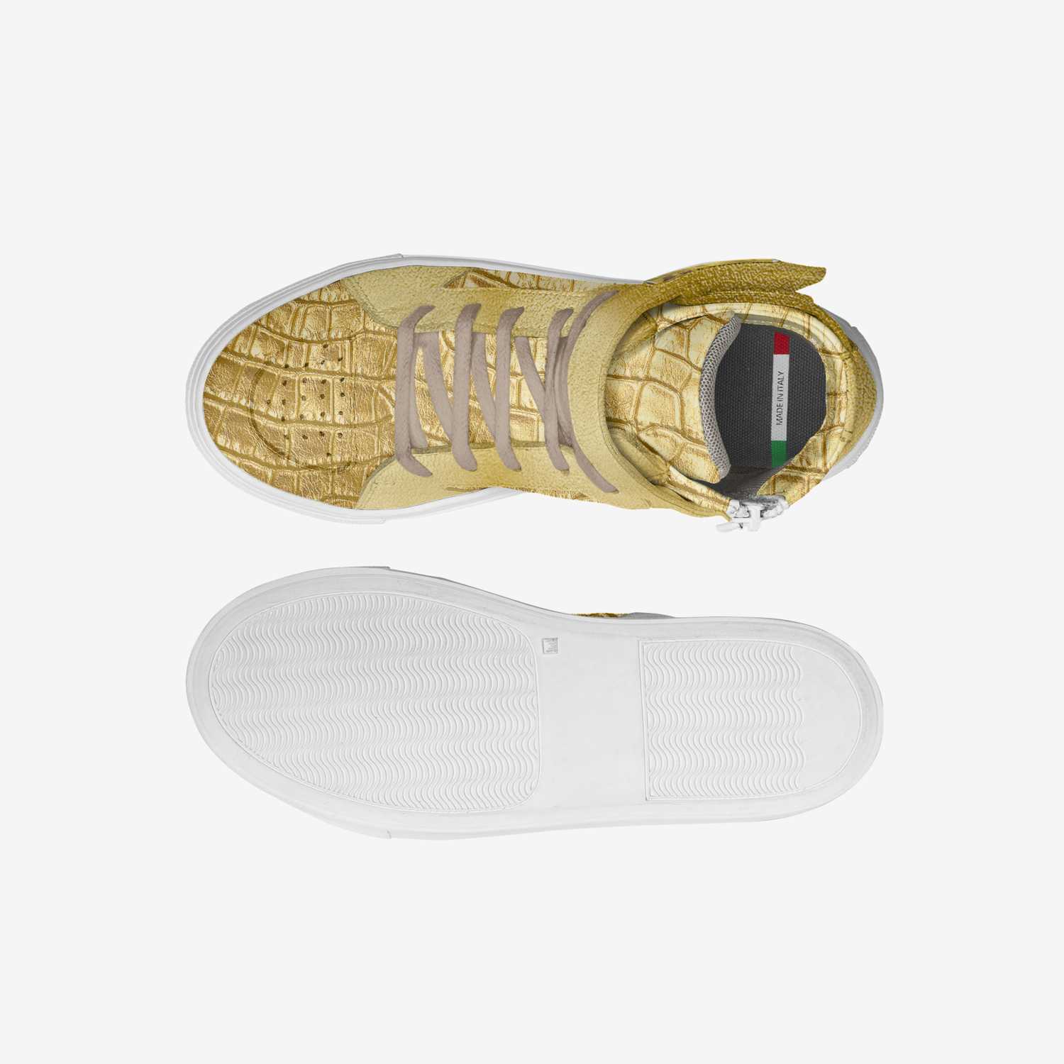 Golden King custom made classic skaters Golden King artisan made in Italy shoes by Sue Page