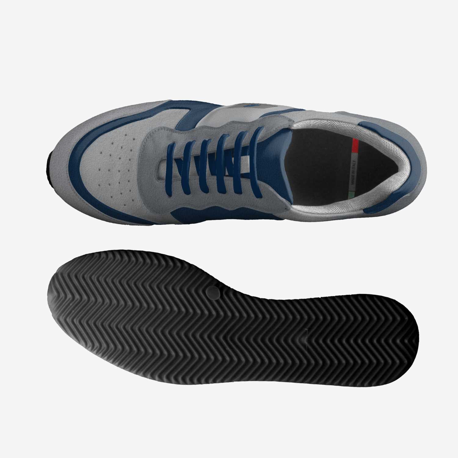 GRAMPA custom made classic skaters GRAMPA artisan made in Italy shoes by Arkaidian Black