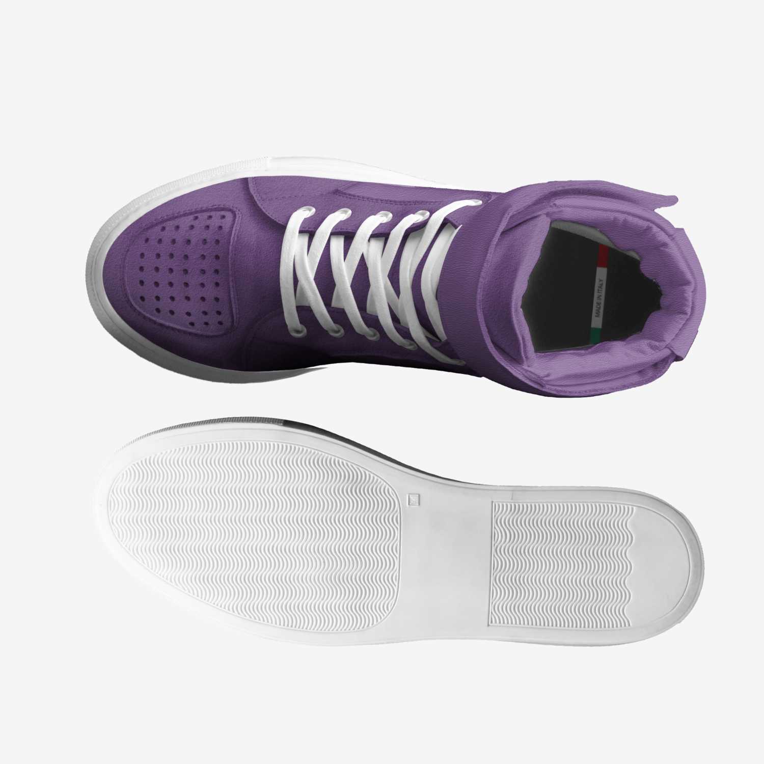 Grape Juice artisan made in Italy shoes by Daisy Guyton