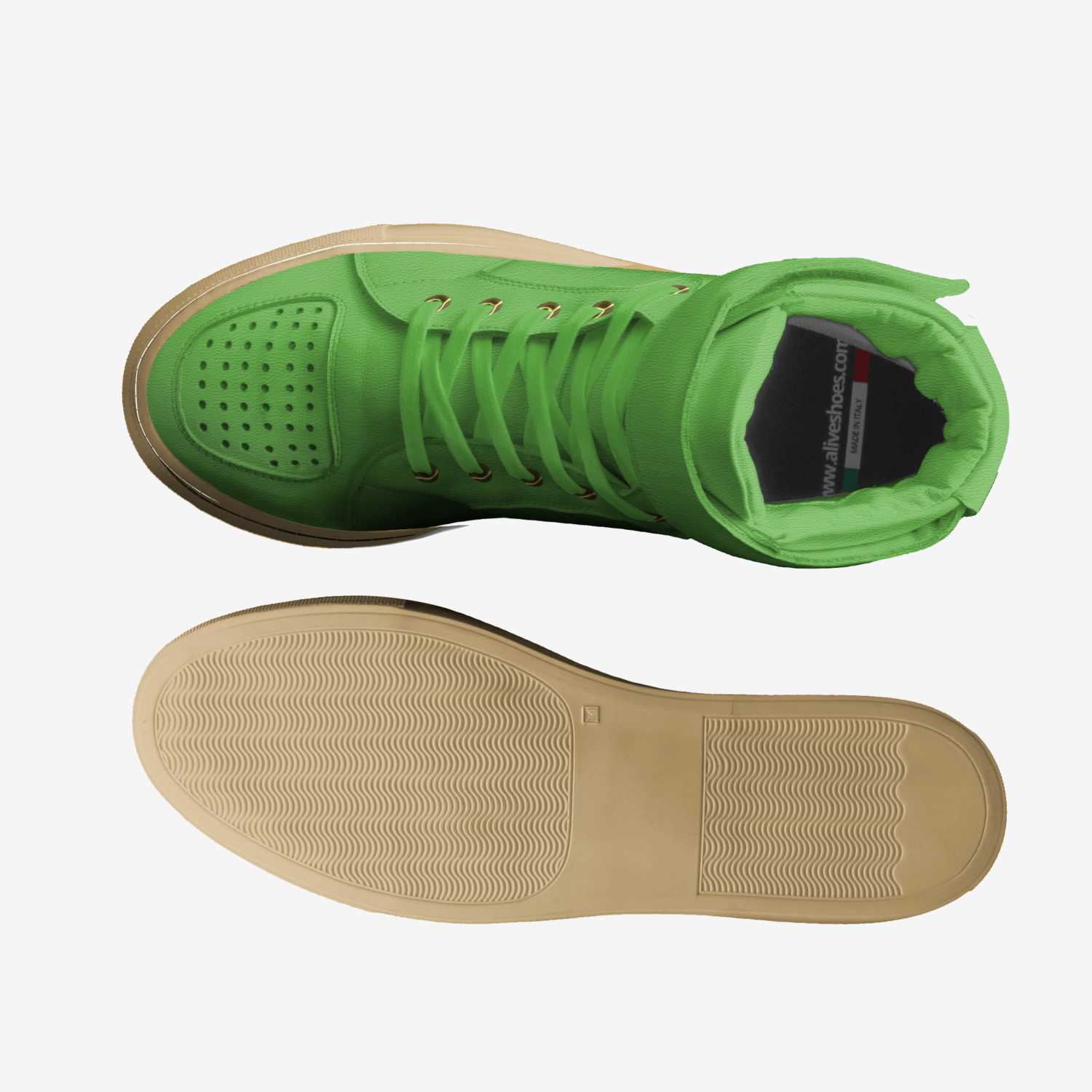 grass custom made classic skaters grass artisan made in Italy shoes by Hello