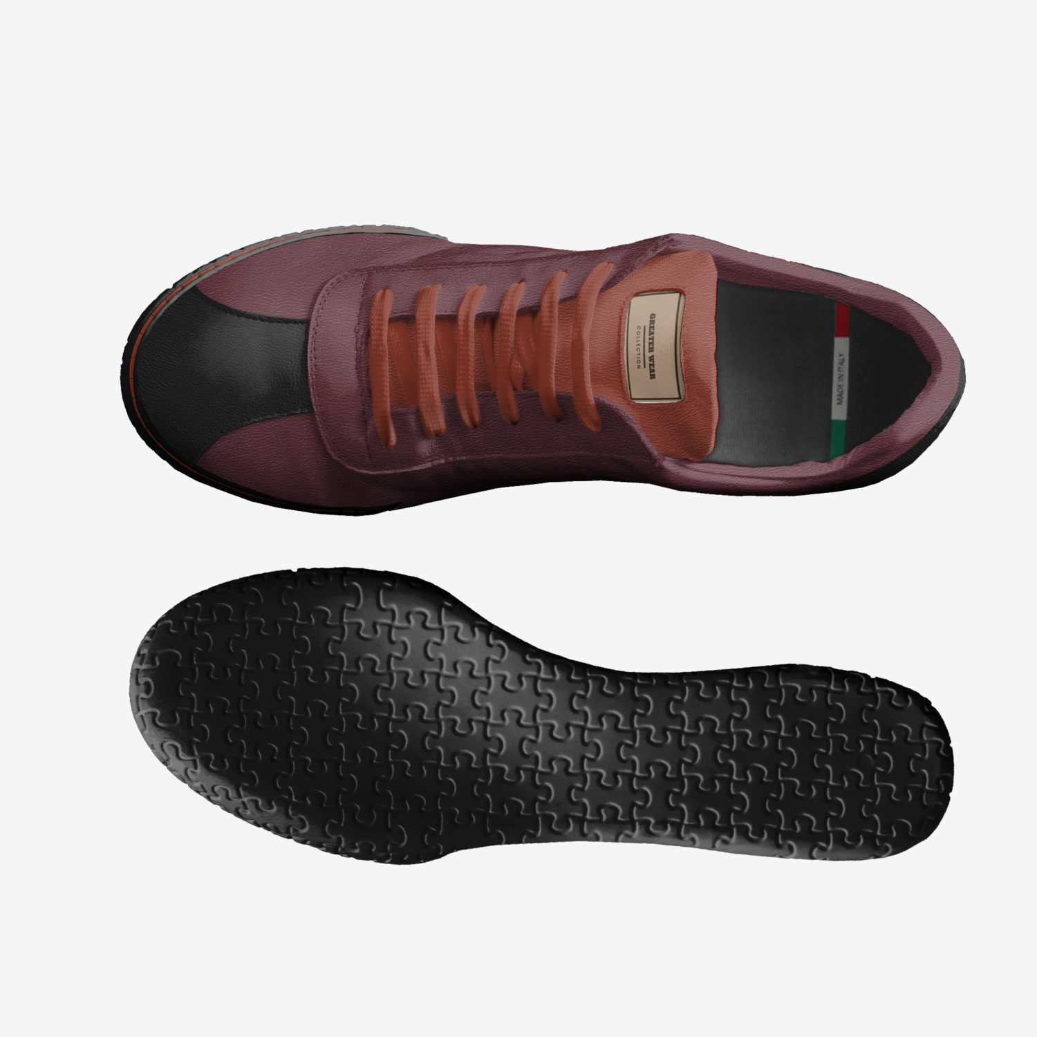 GREATER WEAR custom made classic skaters GREATER WEAR artisan made in Italy shoes by Richard Sams