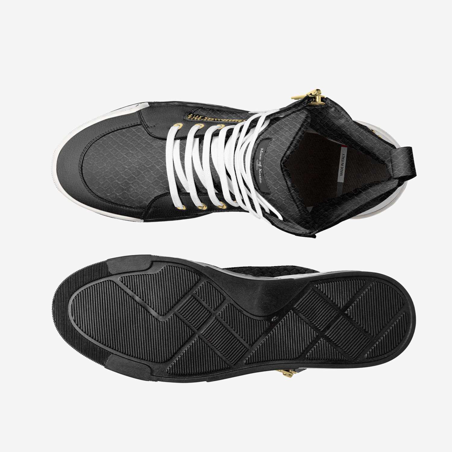 Haus of Xaxia custom made classic skaters Haus of Xaxia artisan made in Italy shoes by Thiago Decoene