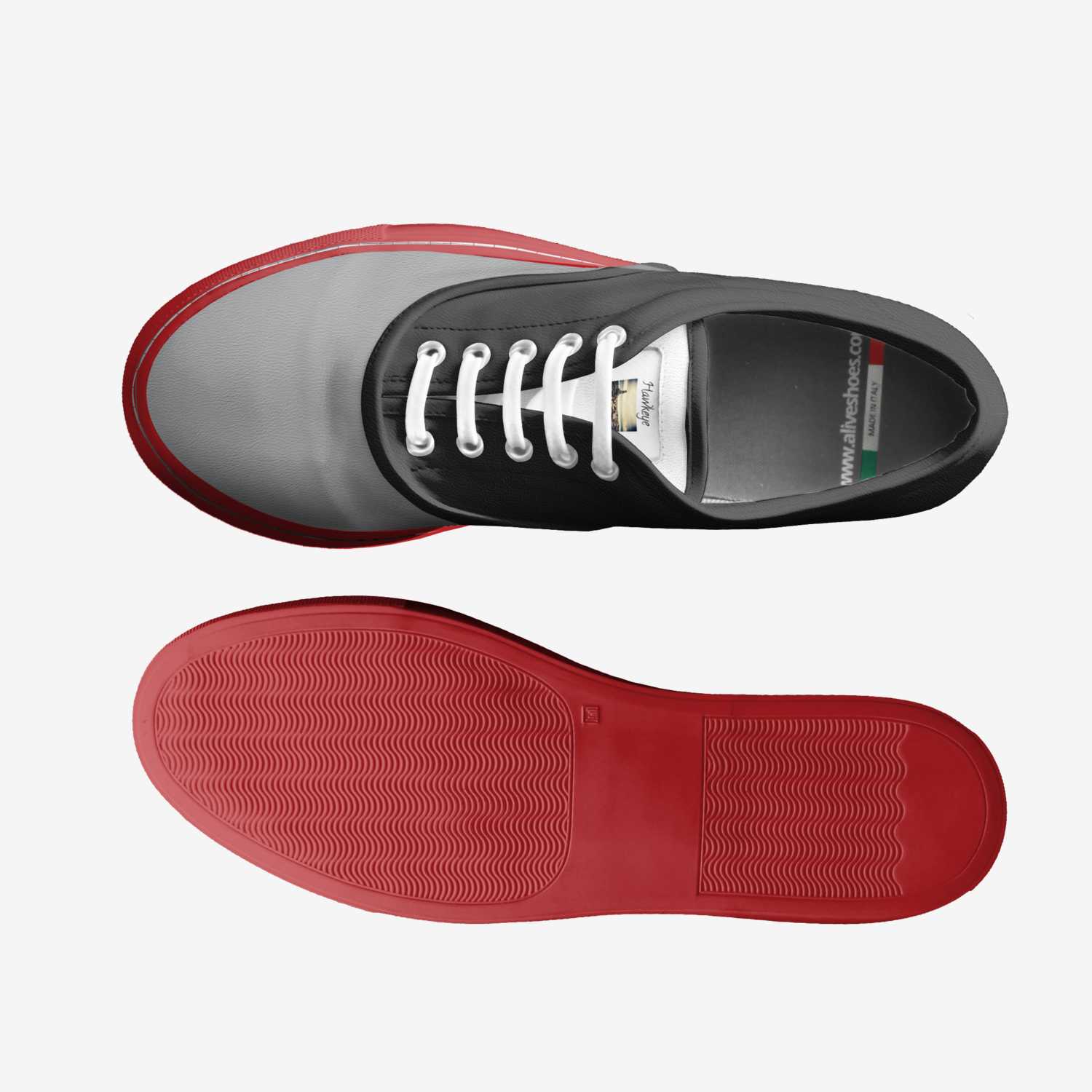HawkEye custom made classic skaters HawkEye artisan made in Italy shoes by Julian Cobb