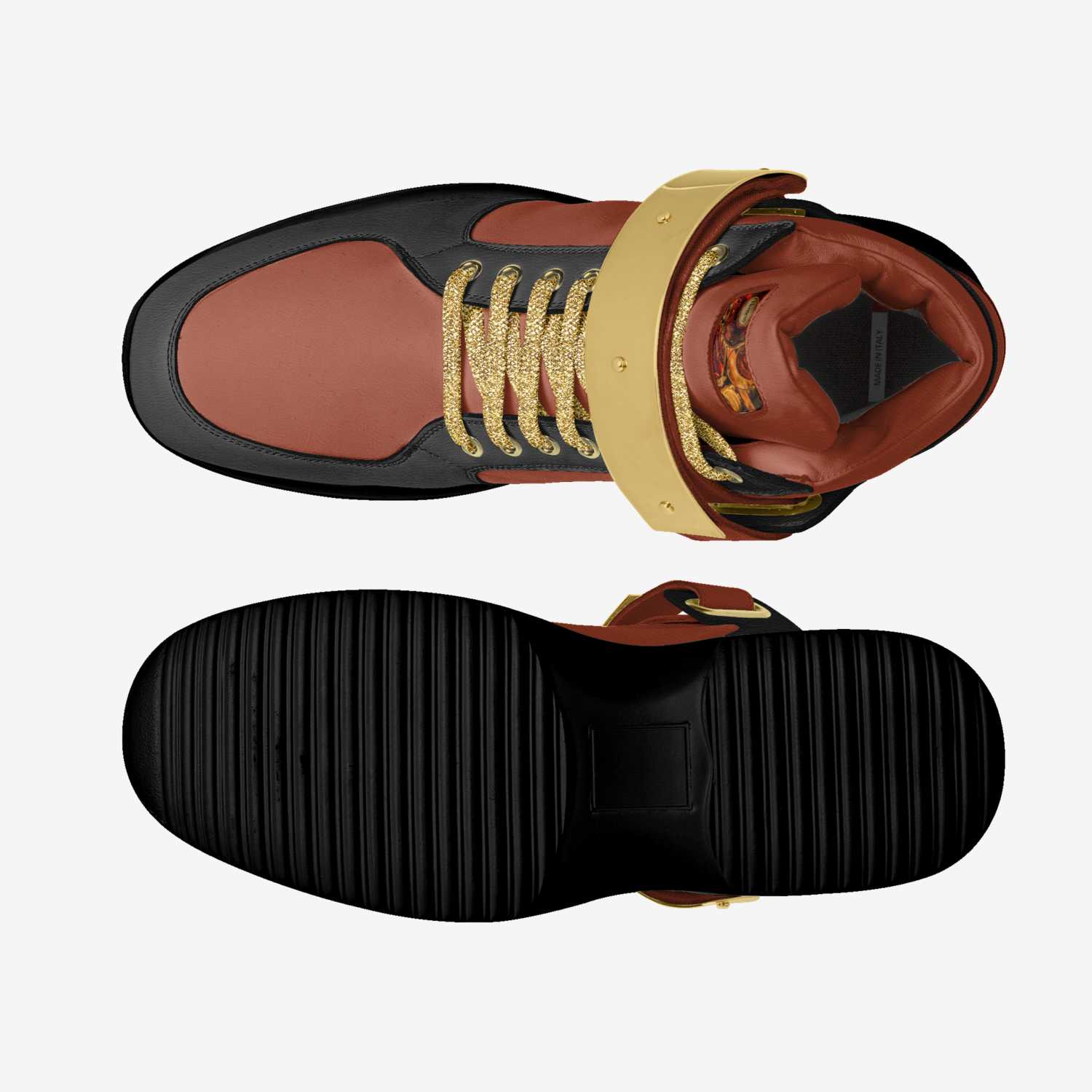 Hennessy custom made classic skaters Hennessy artisan made in Italy shoes by Ny-leeka Jackson