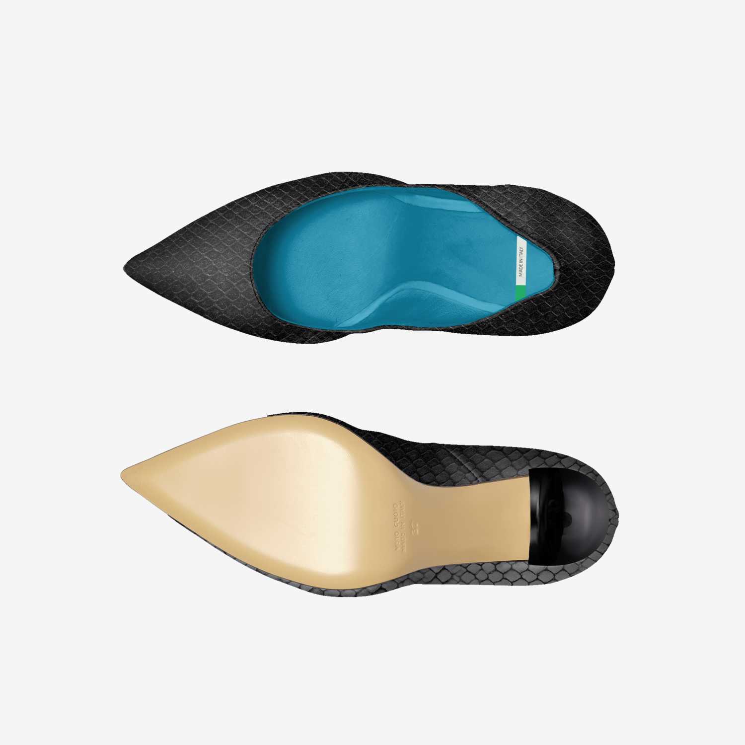 Her World custom made classic skaters Her World artisan made in Italy shoes by Les Will