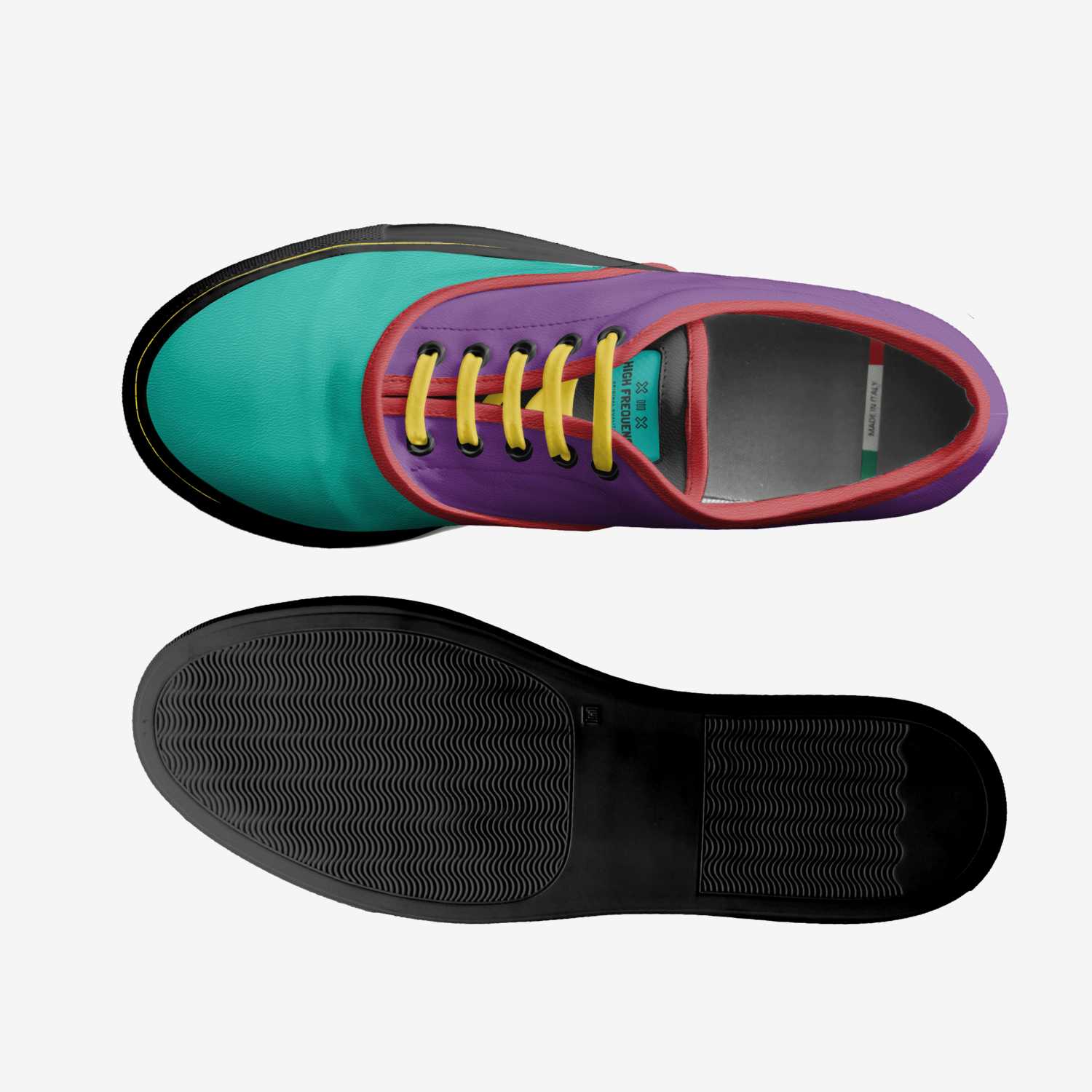High Frequency artisan made in Italy shoes by Rasheeda Cope