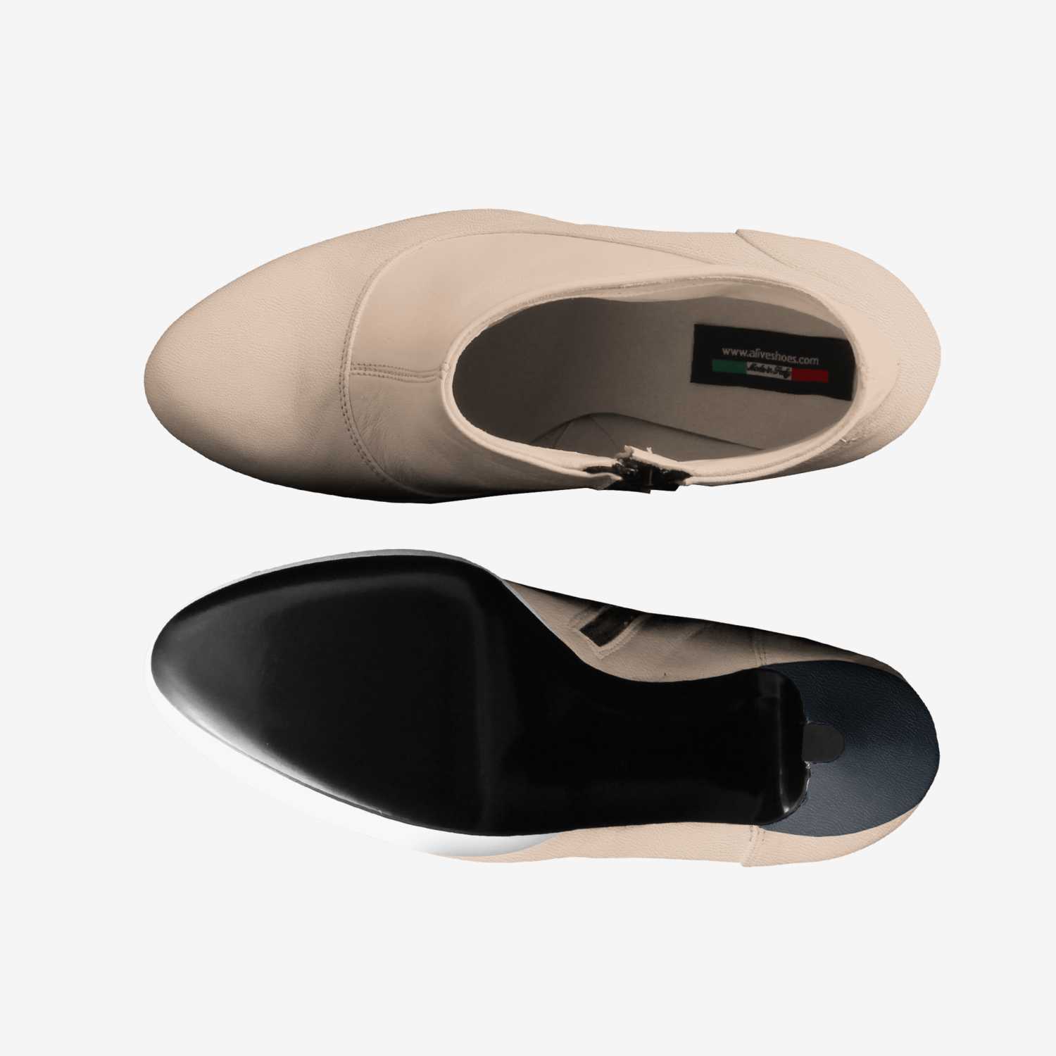 High heel custom made classic skaters High heel artisan made in Italy shoes by Naledi Mthethwa