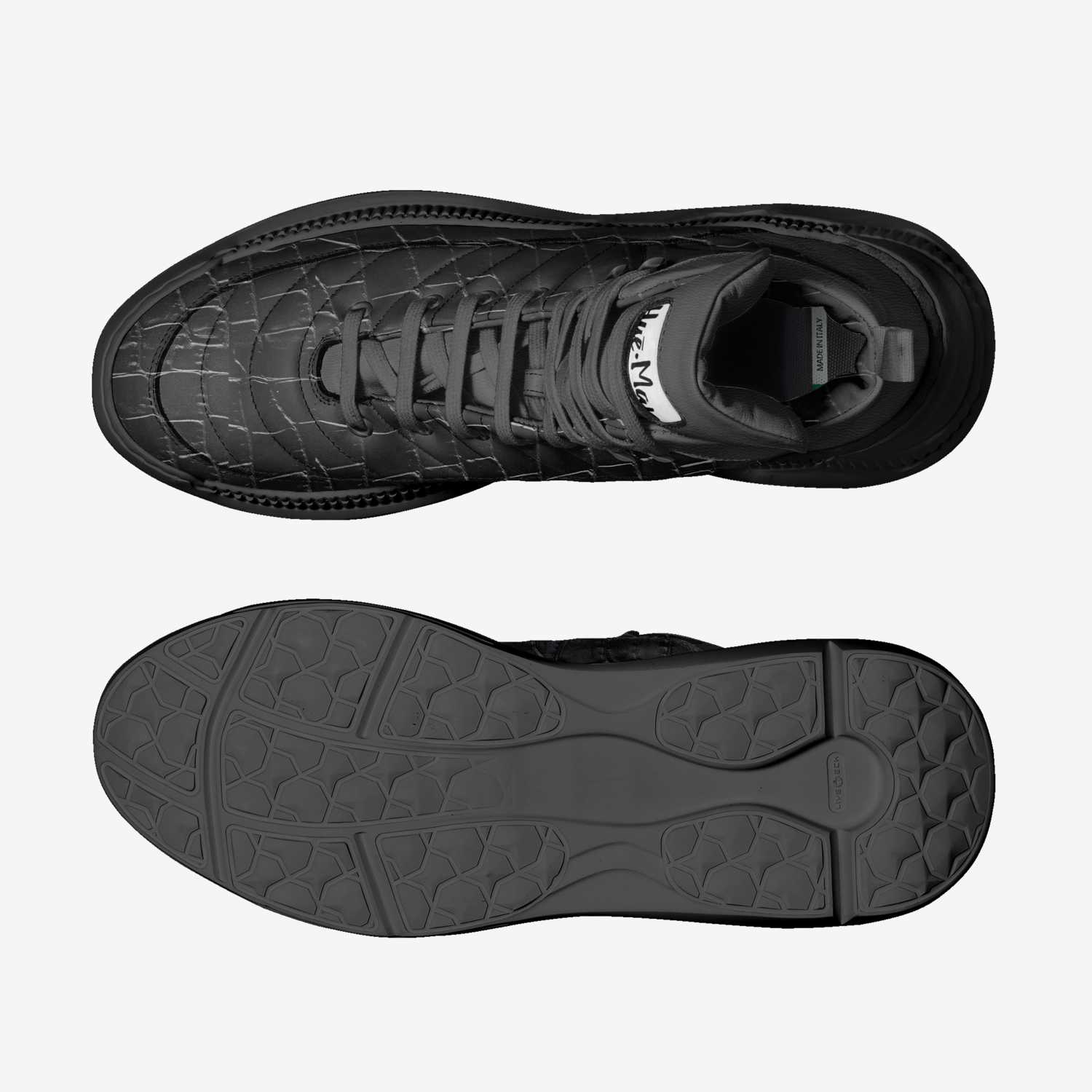 Hue-Man custom made classic skaters Hue-Man artisan made in Italy shoes by Day1 J