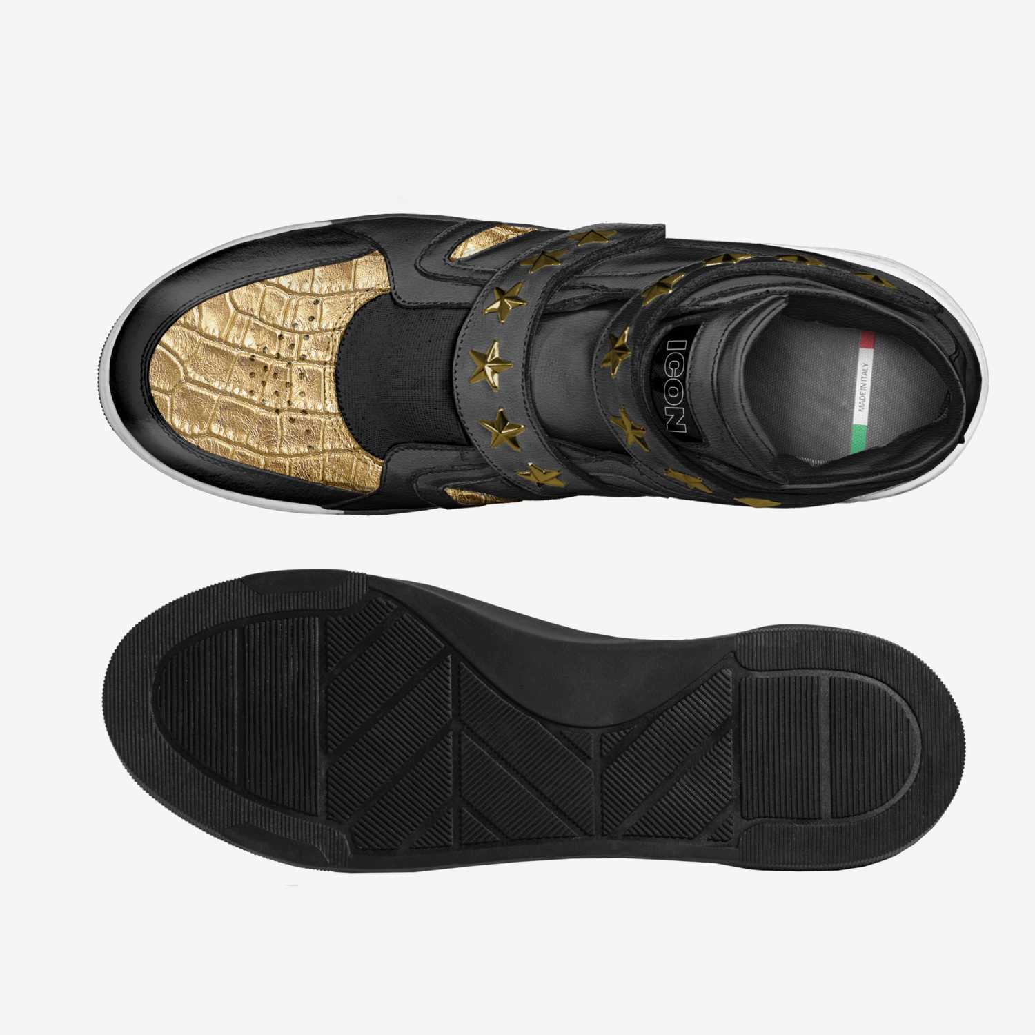 Hussein custom made classic skaters Hussein artisan made in Italy shoes by Xavier Garza
