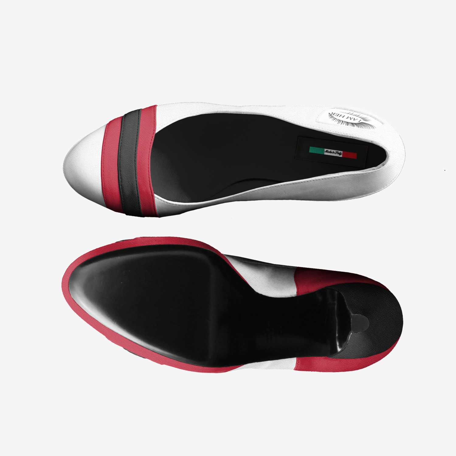 I am Her custom made classic skaters I am Her artisan made in Italy shoes by Cenequa Nikkole Gaston