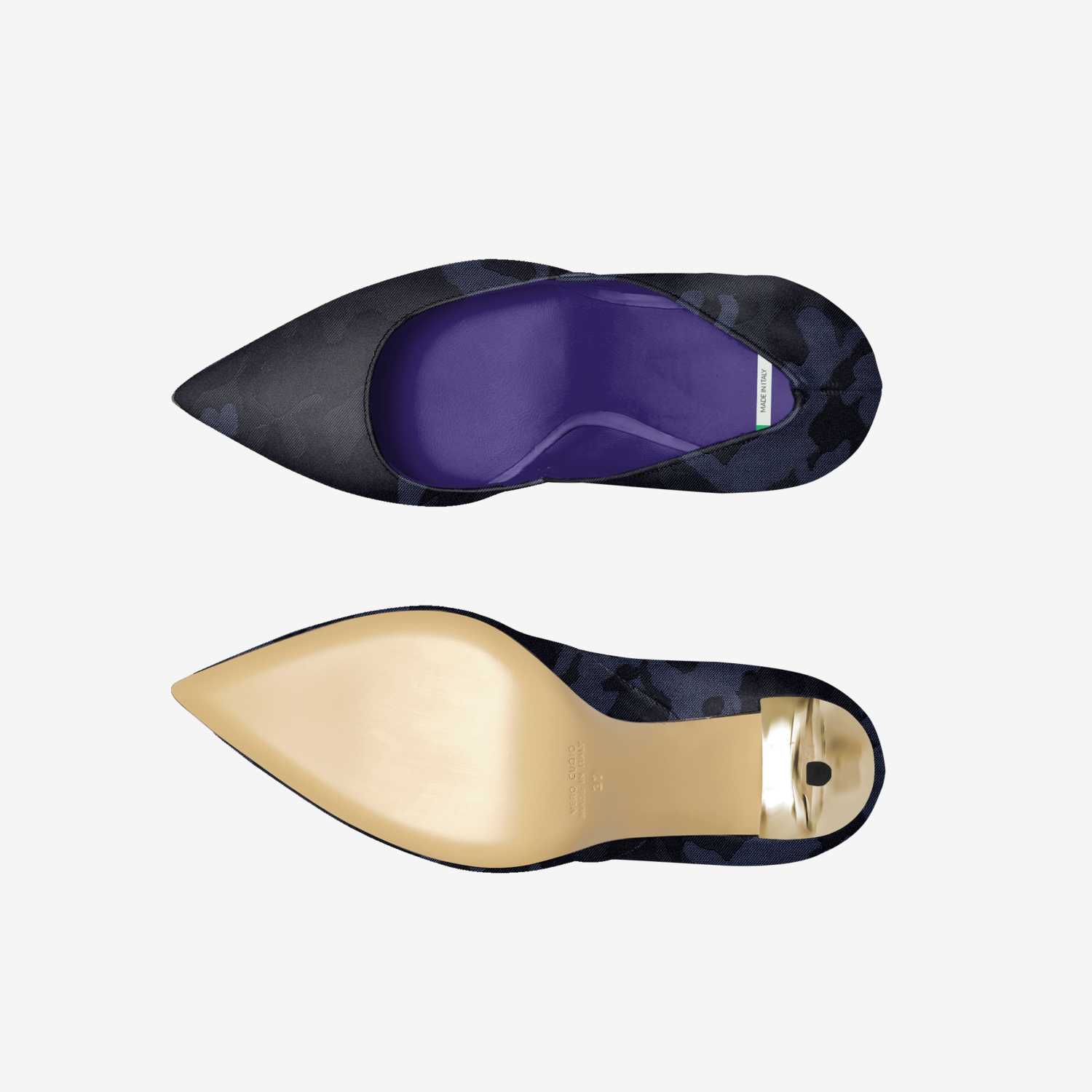 Iman custom made classic skaters Iman artisan made in Italy shoes by Albert Ray Collection