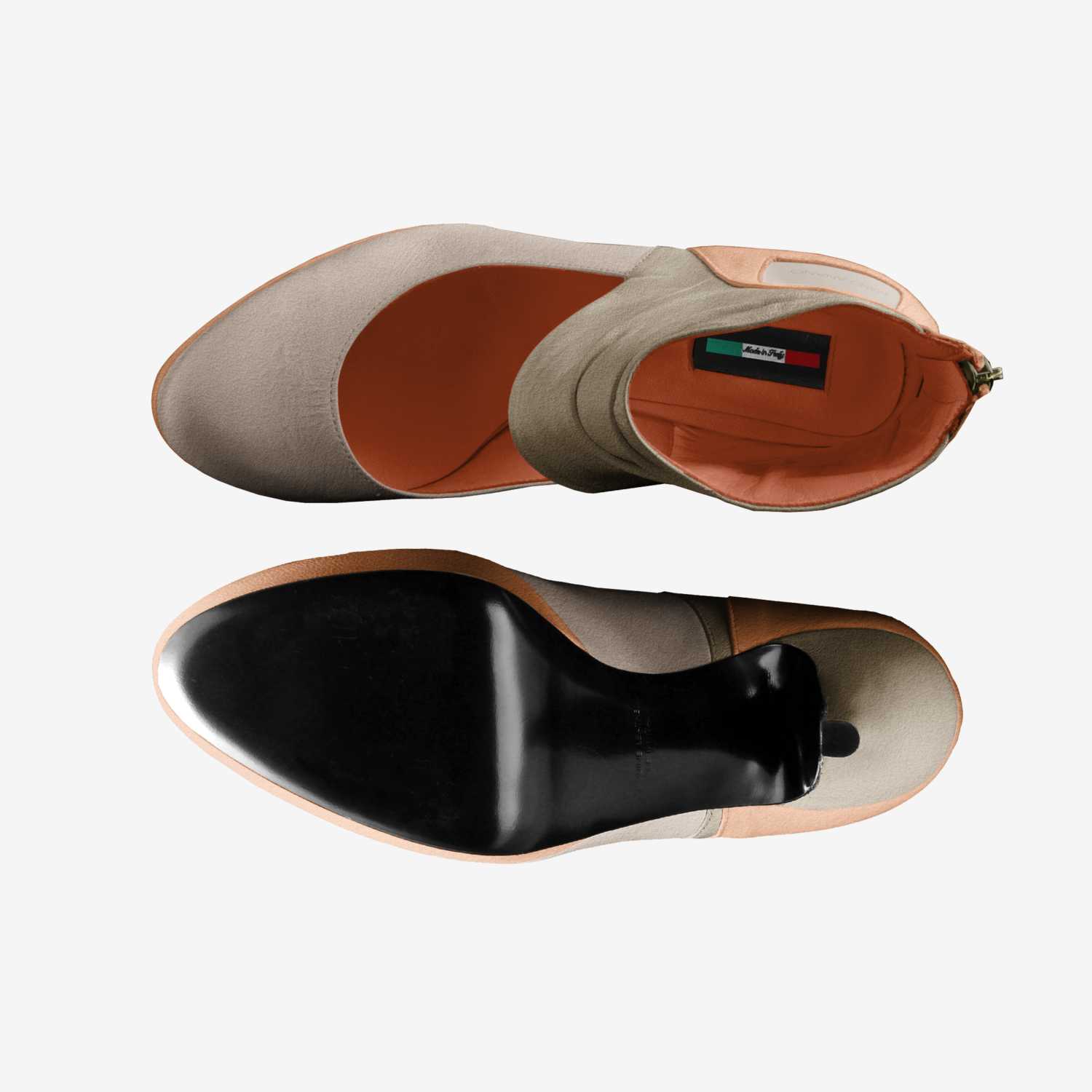 Imanoanano custom made classic skaters Imanoanano artisan made in Italy shoes by Iman A