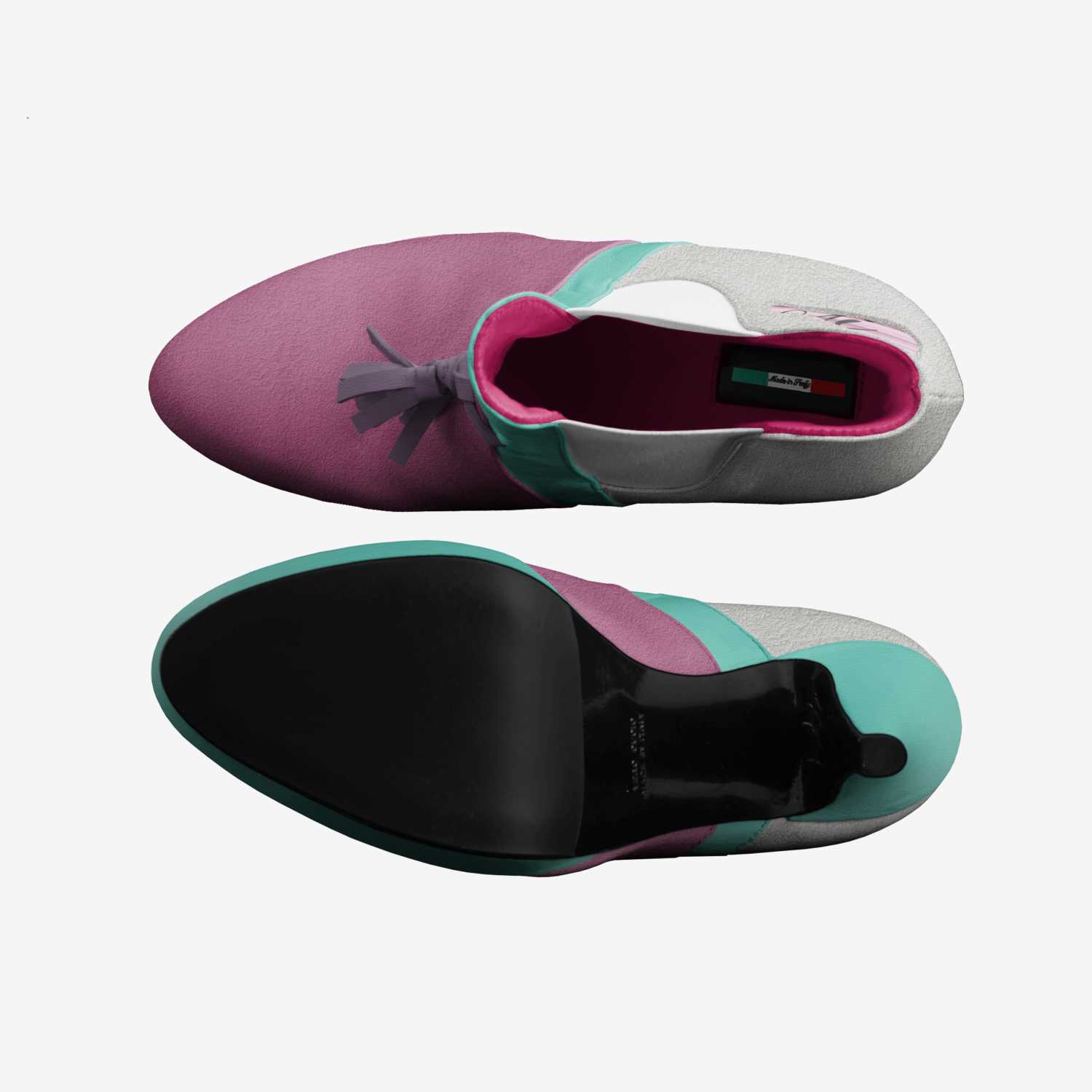 Imanoanano custom made classic skaters Imanoanano artisan made in Italy shoes by Iman A