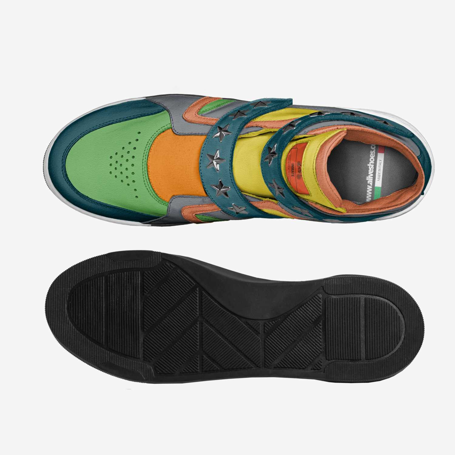 Inmate custom made classic skaters Inmate artisan made in Italy shoes by Sean Wilson