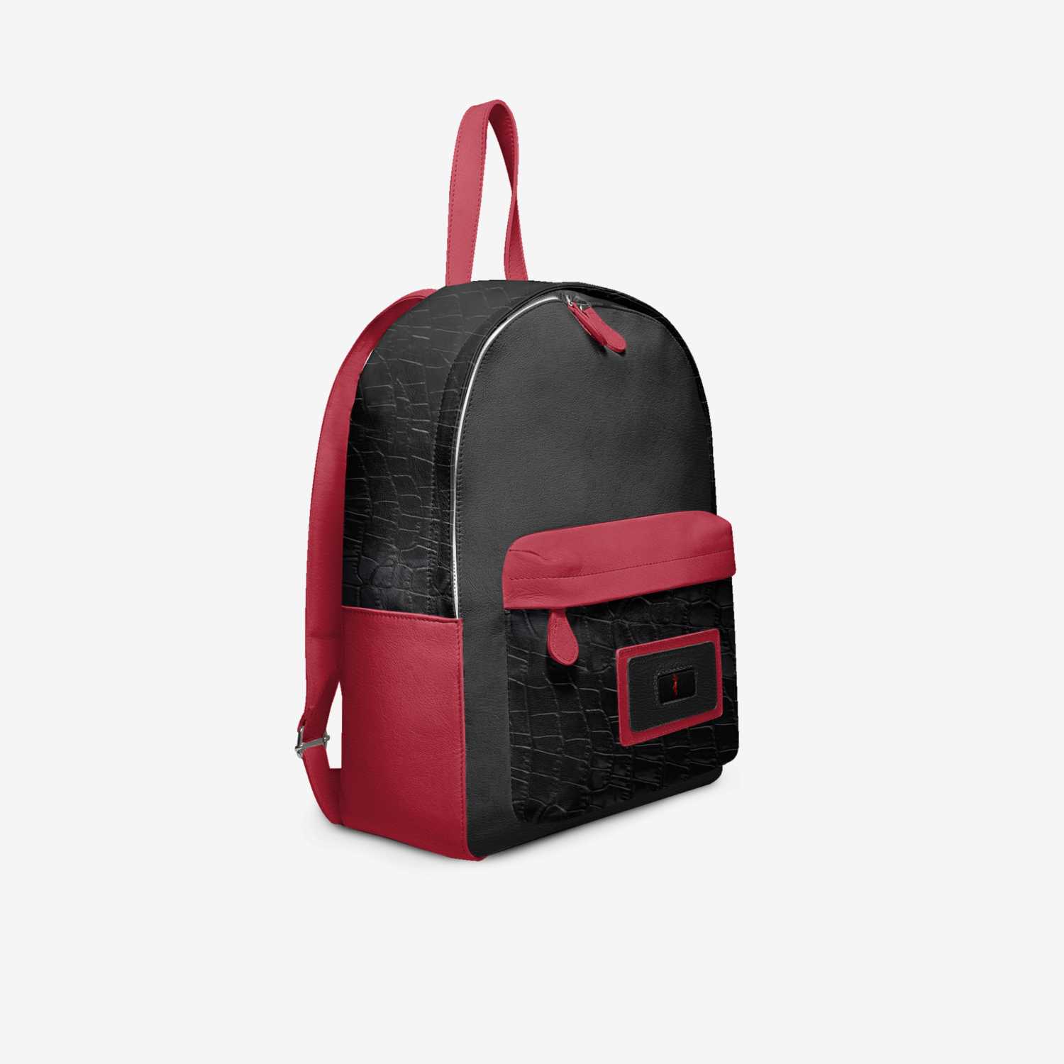 IQ Red & Black Bag artisan made in Italy shoes by Deante Steele