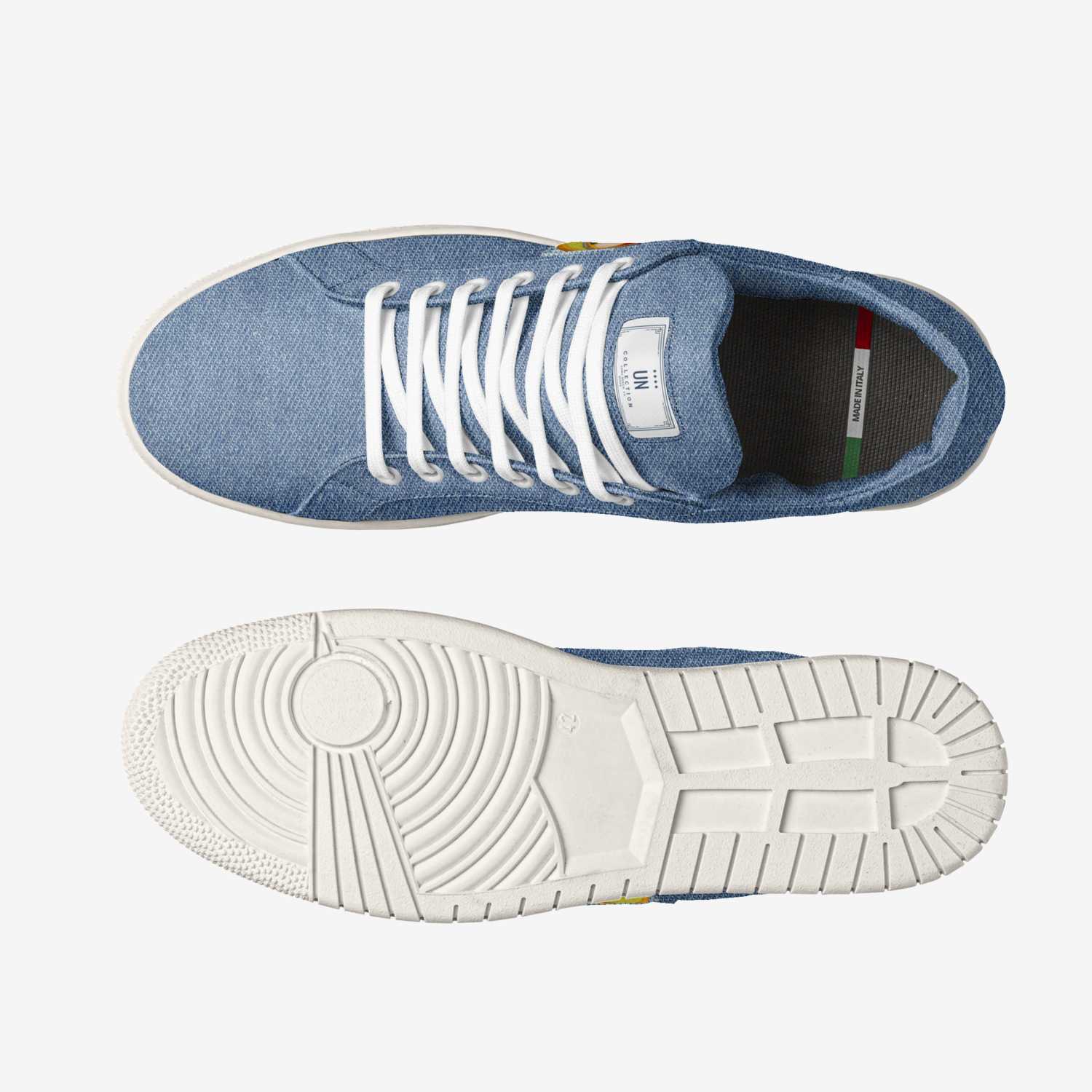 ITALIA DENIM 01 custom made classic skaters ITALIA DENIM 01 artisan made in Italy shoes by Duvall Daniels