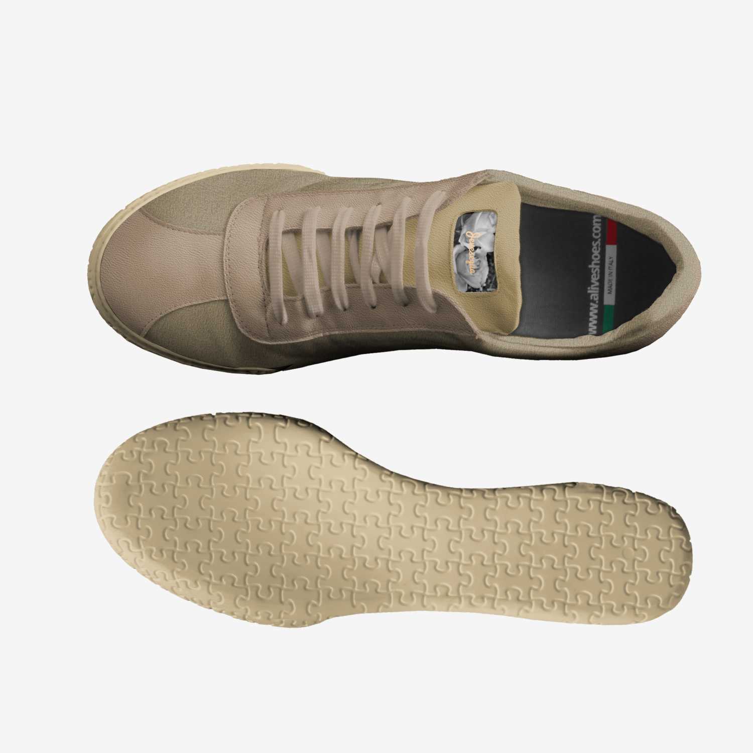 Jenesequa custom made classic skaters Jenesequa artisan made in Italy shoes by Kanario Kenney