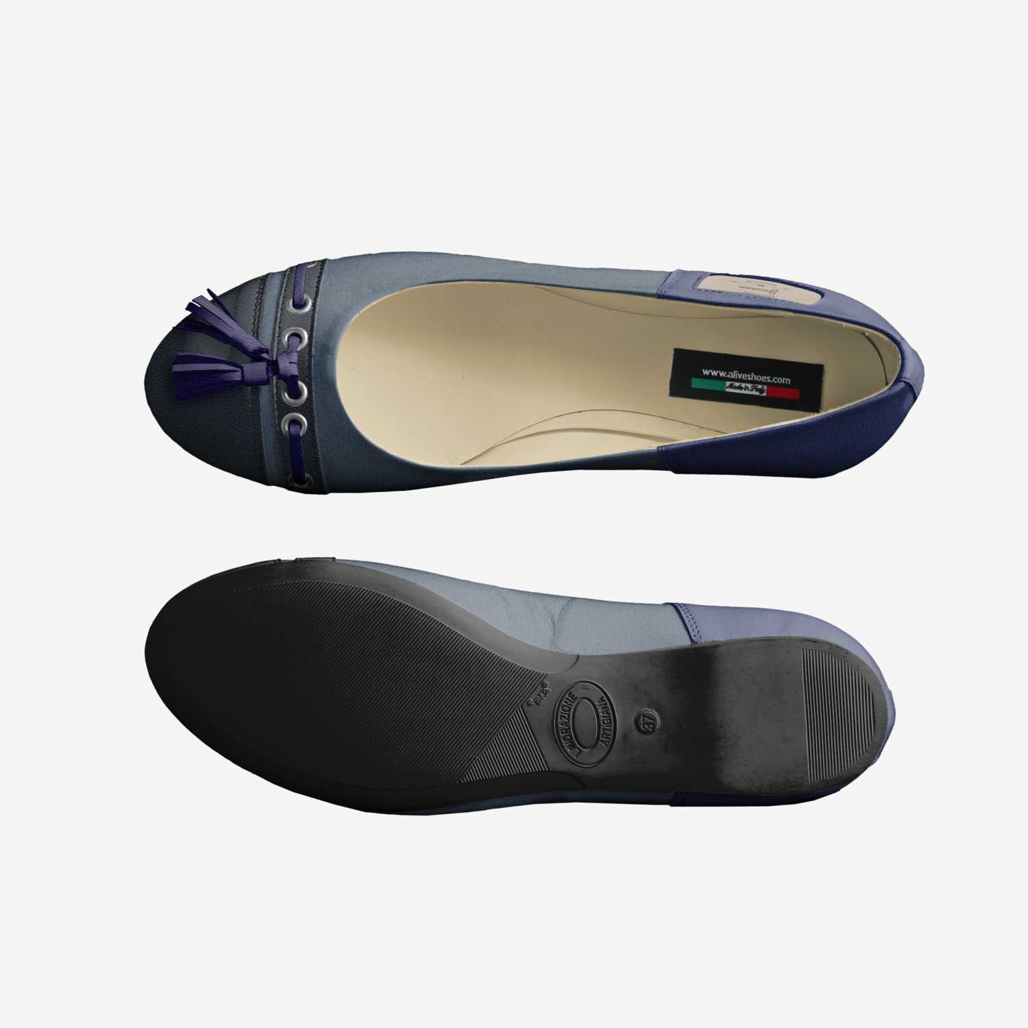 Joanne custom made classic skaters Joanne artisan made in Italy shoes by Yulia Yohana