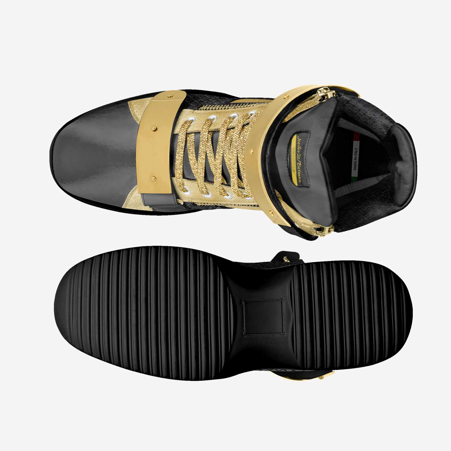 Joeilov3s/Batman custom made classic skaters Joeilov3s/Batman artisan made in Italy shoes by Joanna Sanchez