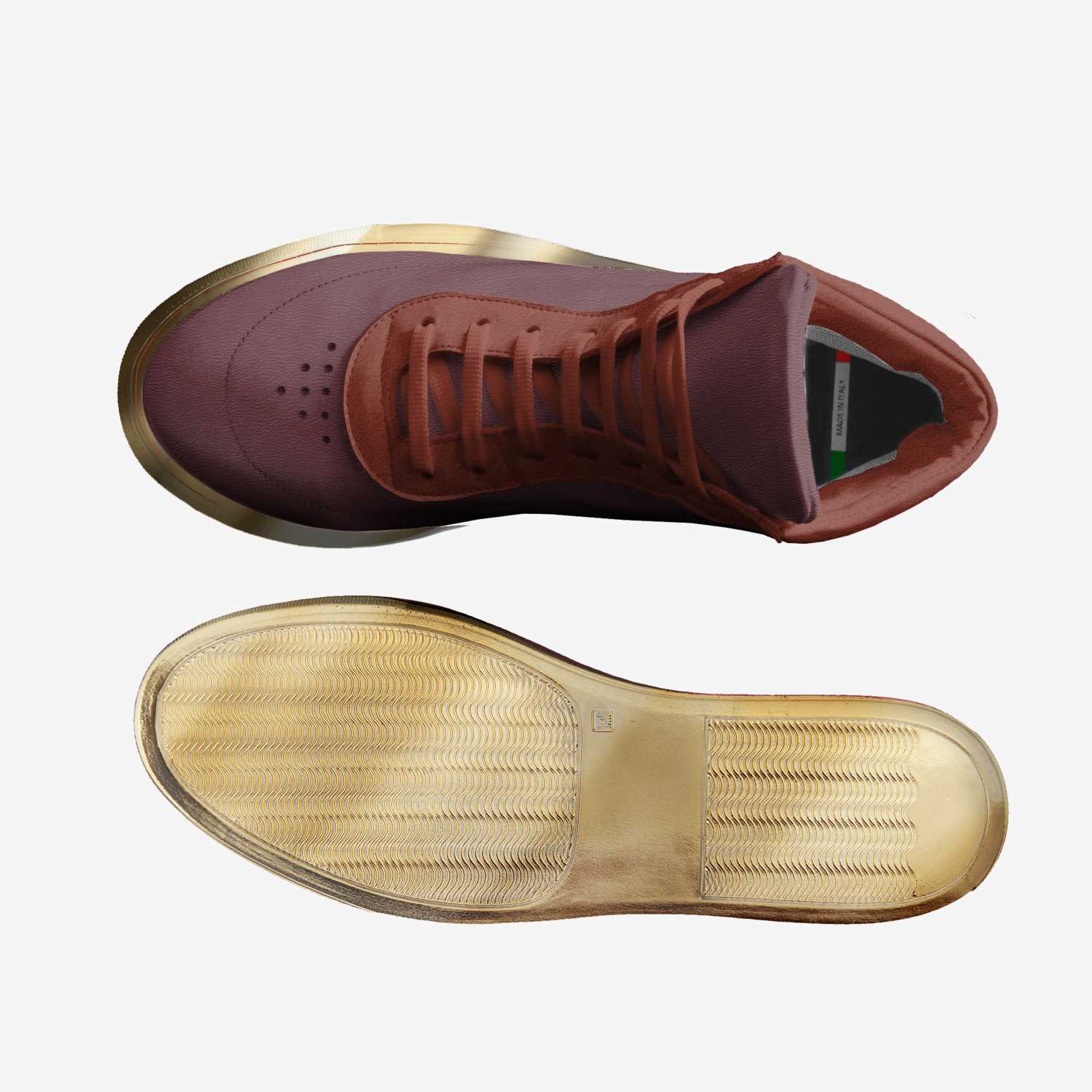 Joey Calor Gold artisan made in Italy shoes by Joseph Smith